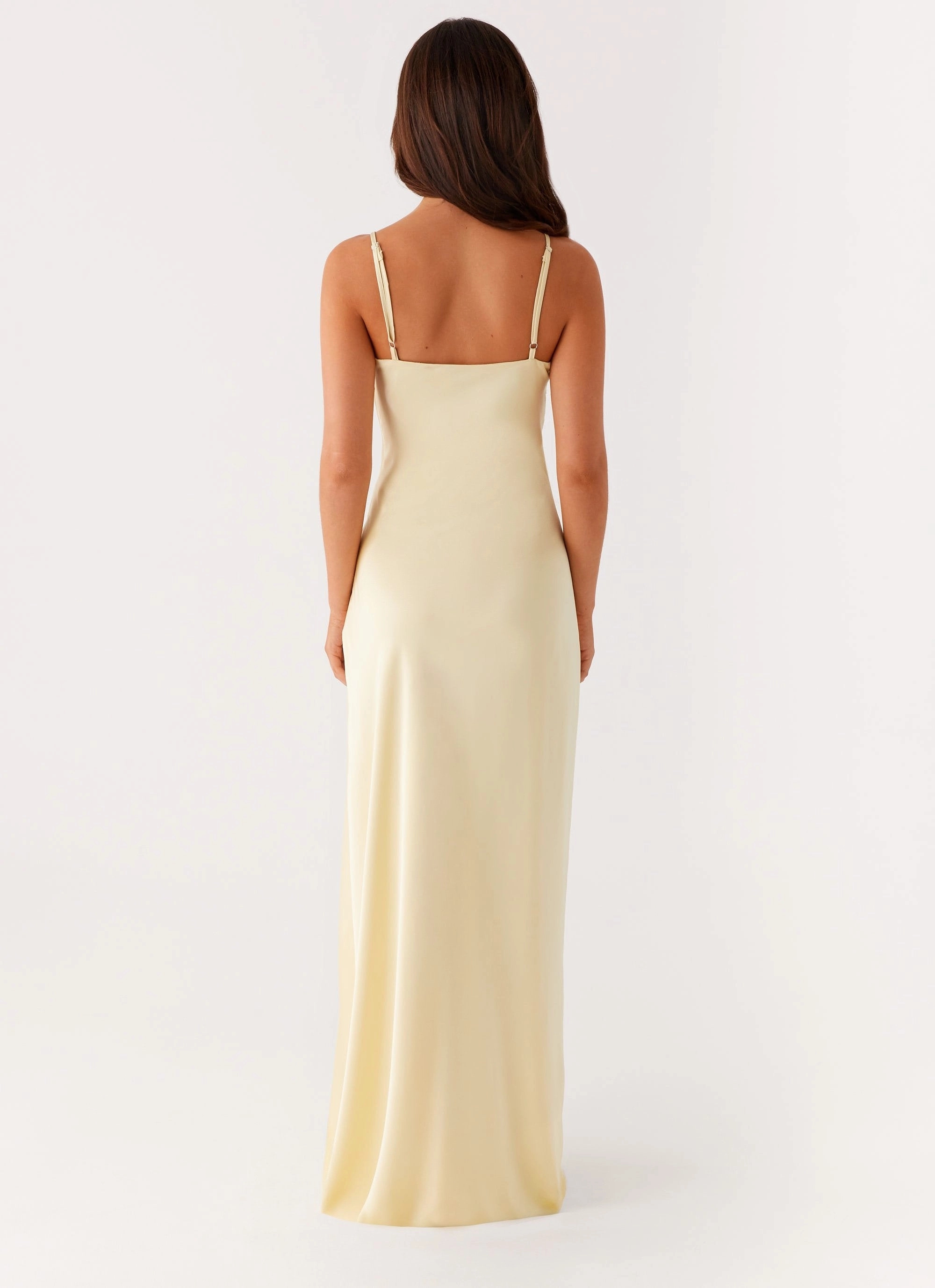Elona Maxi Dress - Baby Yellow Modern Staple
