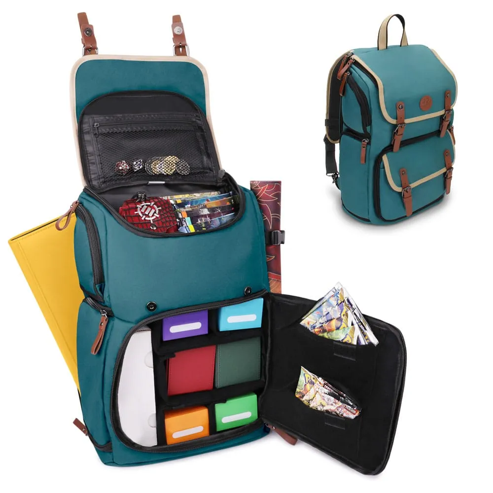 Enhance TCG Series Trading Card Backpack Designer Edition Green