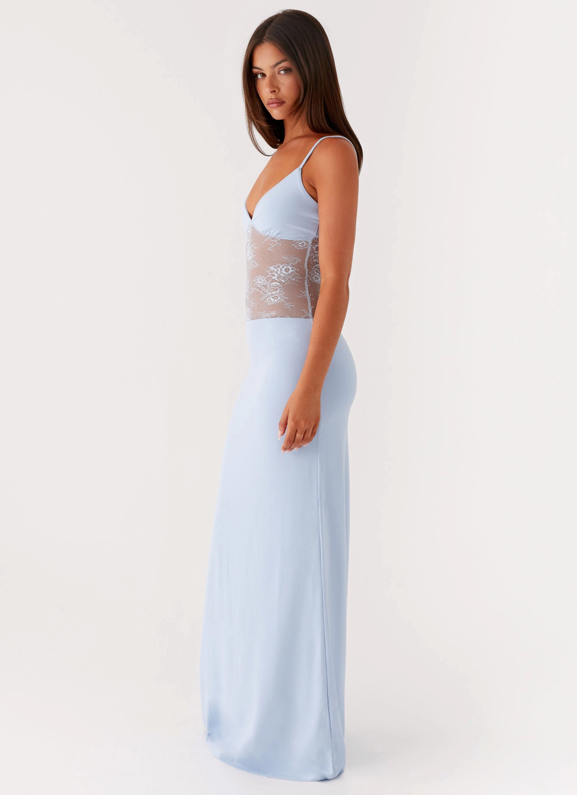 Envy Maxi Dress - Blue Effortless Elegance Bold Movement