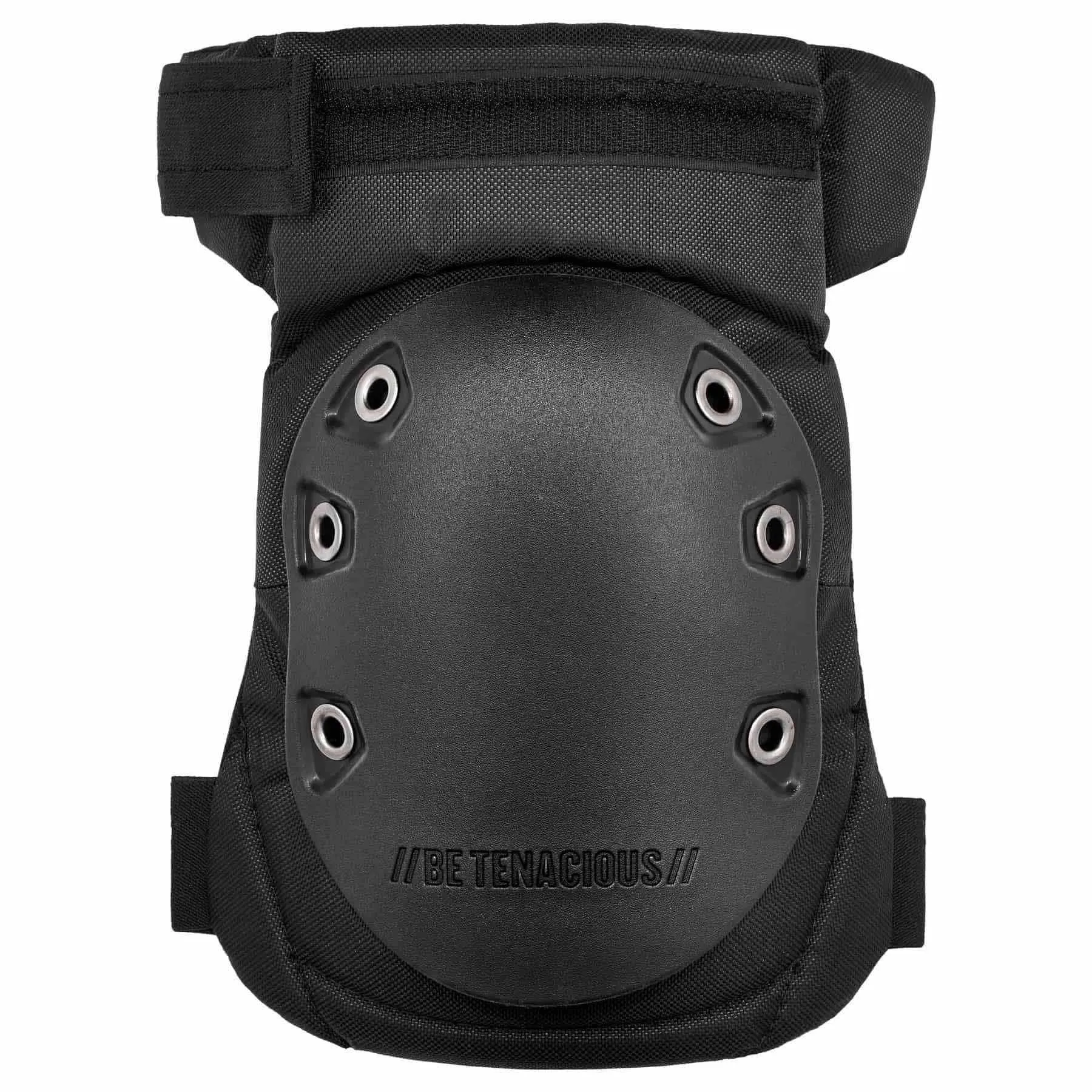 Ergodyne 18436 435HL  Black Cap Hinged Gel Knee Pad - Hard Cap