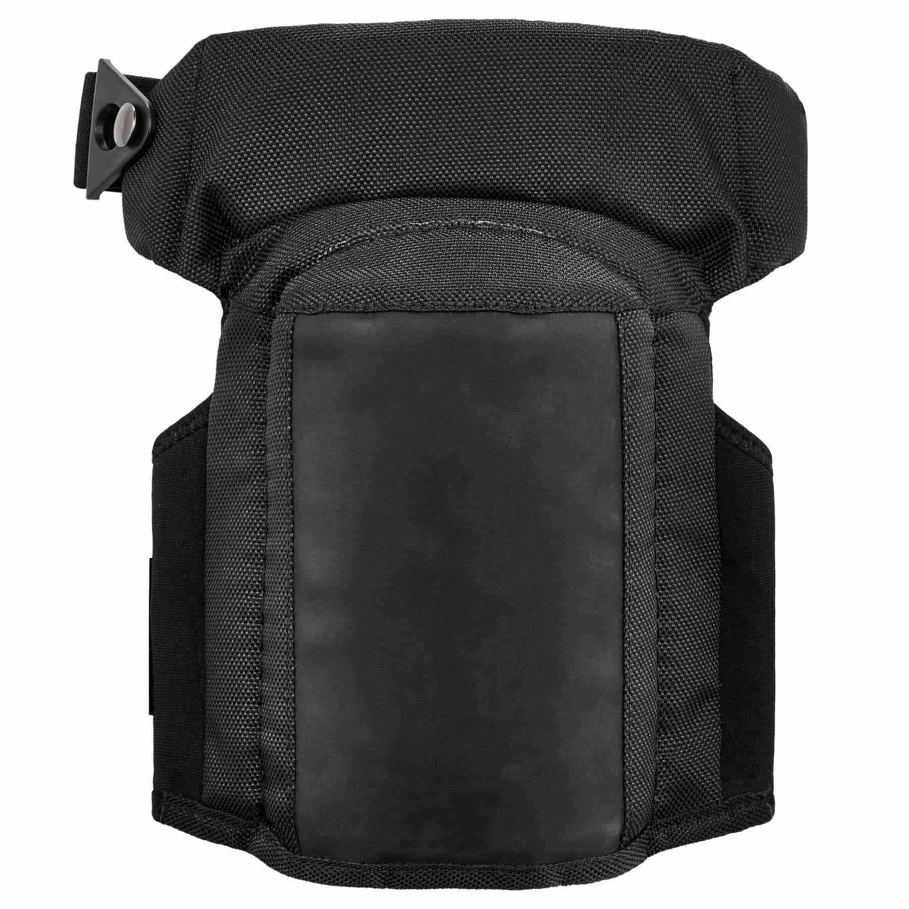 Ergodyne 18450 450  Black Hinged Slip Resistant Gel Knee Pads - Soft Cap