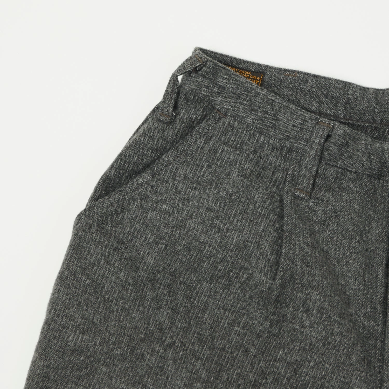 Lightweight Fit Freewheelers & Co U.S. Navy Officer Trouser - Grey