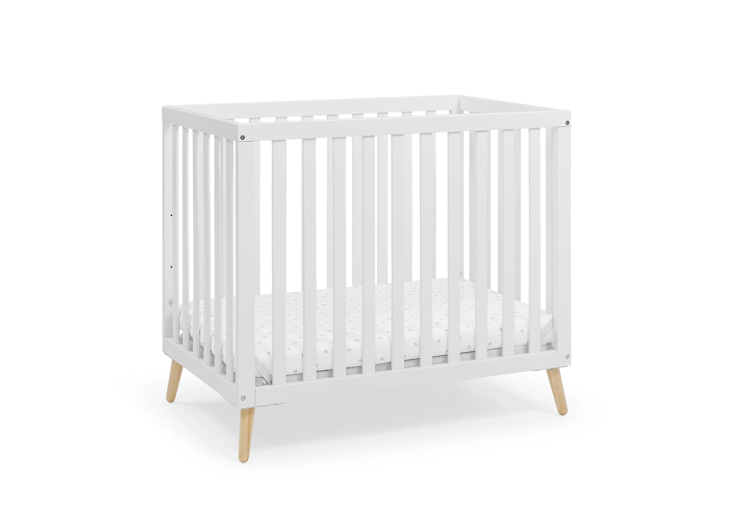 Essex Convertible Mini Baby Crib with 2.75-Inch Mattress