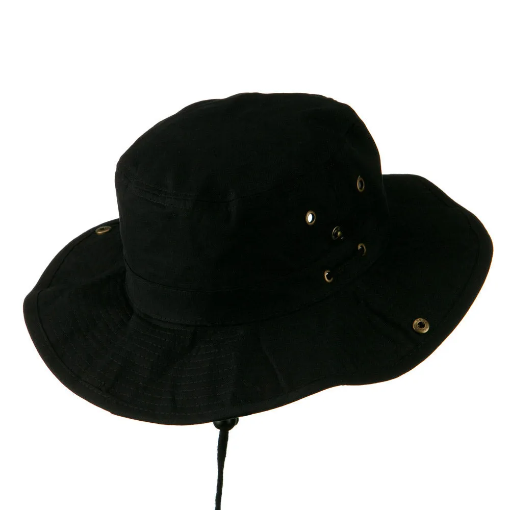 Extra Big Size Brushed Twill Aussie Hats