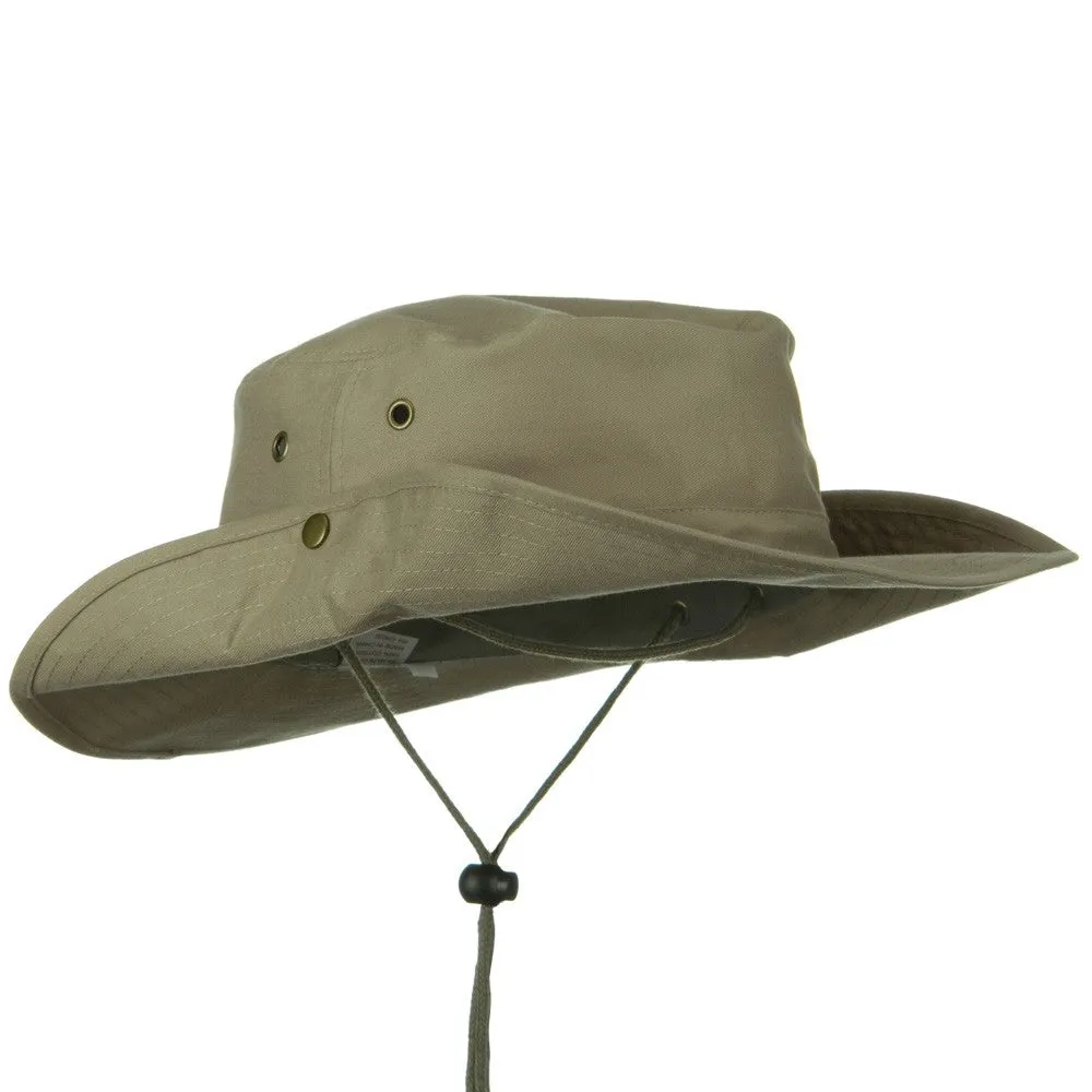 Extra Big Size Brushed Twill Aussie Hats