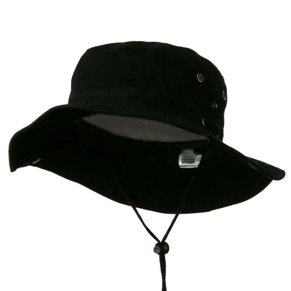 Extra Big Size Brushed Twill Aussie Hats