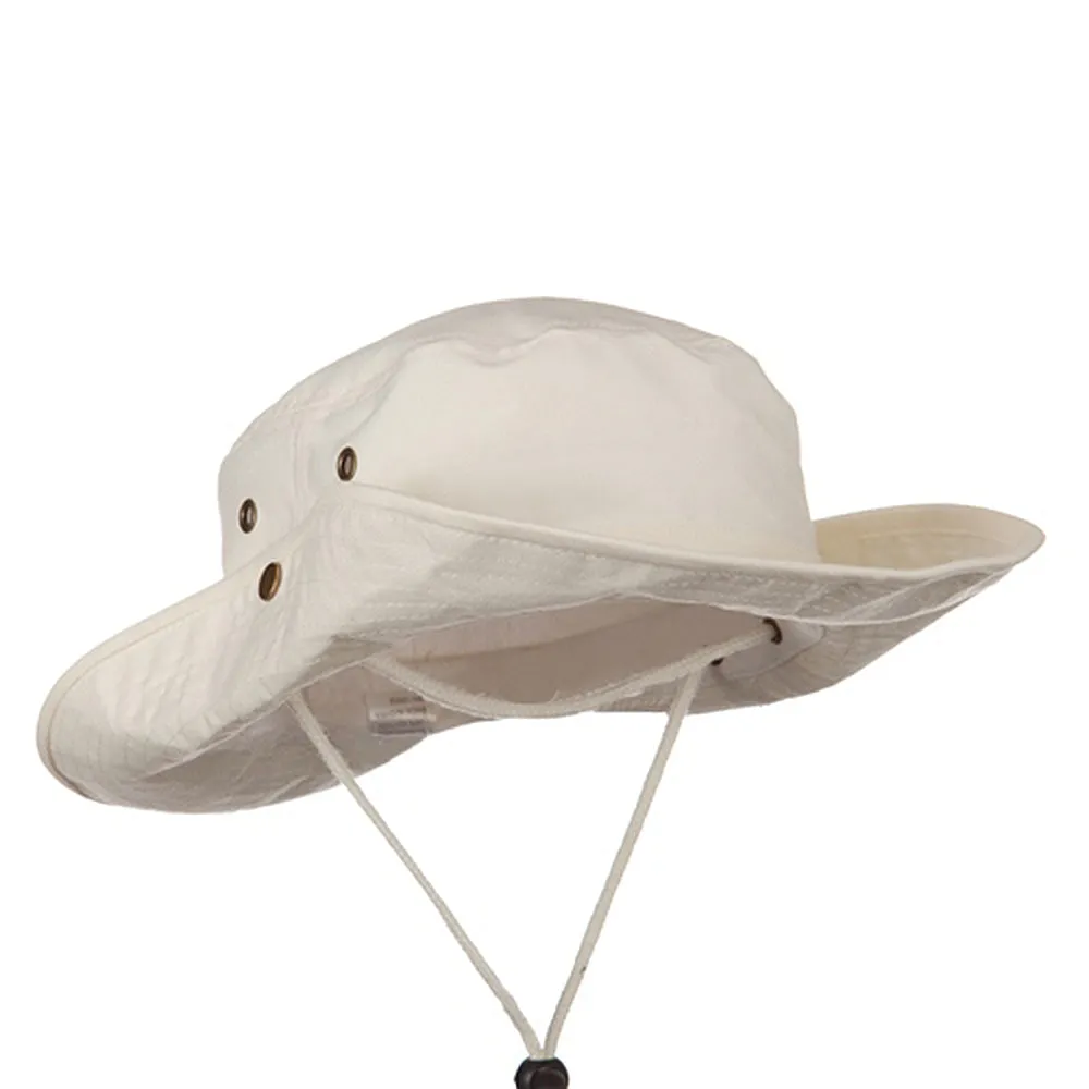 Extra Big Size Brushed Twill Aussie Hats