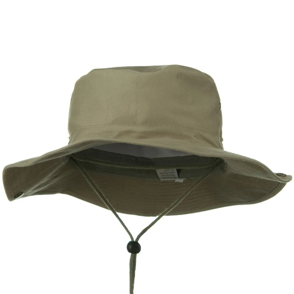 Extra Big Size Brushed Twill Aussie Hats
