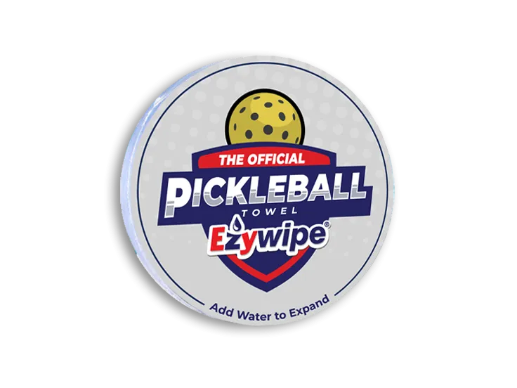Ezywipe Official Pickleball Towel. Cooling Towel [16"x24"], Soft Breathable, Odor Free, Washable, Super Absorbent. Biodegradable - 6 Pack
