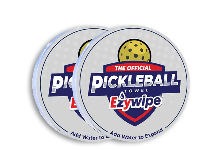 Ezywipe Official Pickleball Towel. Cooling Towel [16"x24"], Soft Breathable, Odor Free, Washable, Super Absorbent. Biodegradable - 6 Pack