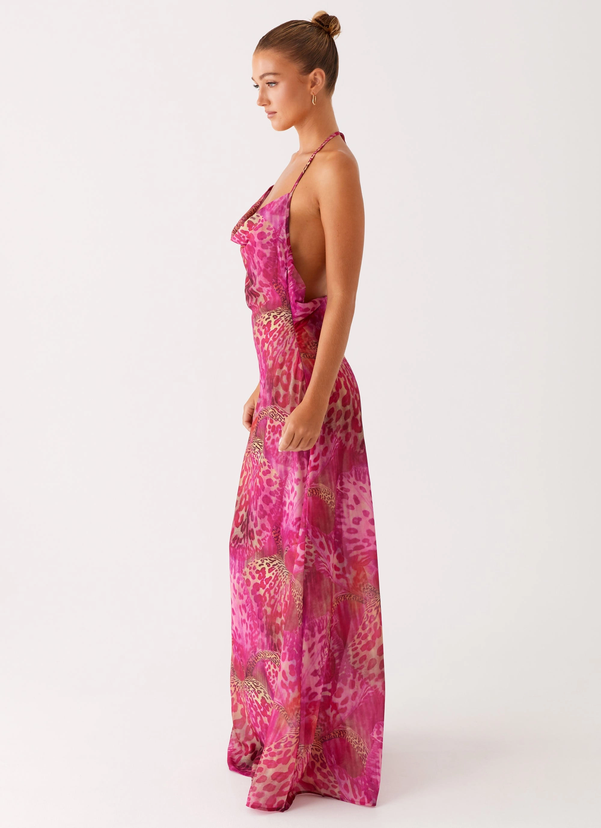 Fantasy Maxi Dress - Lavender Lagoon Urban Aesthetic Formal Choice