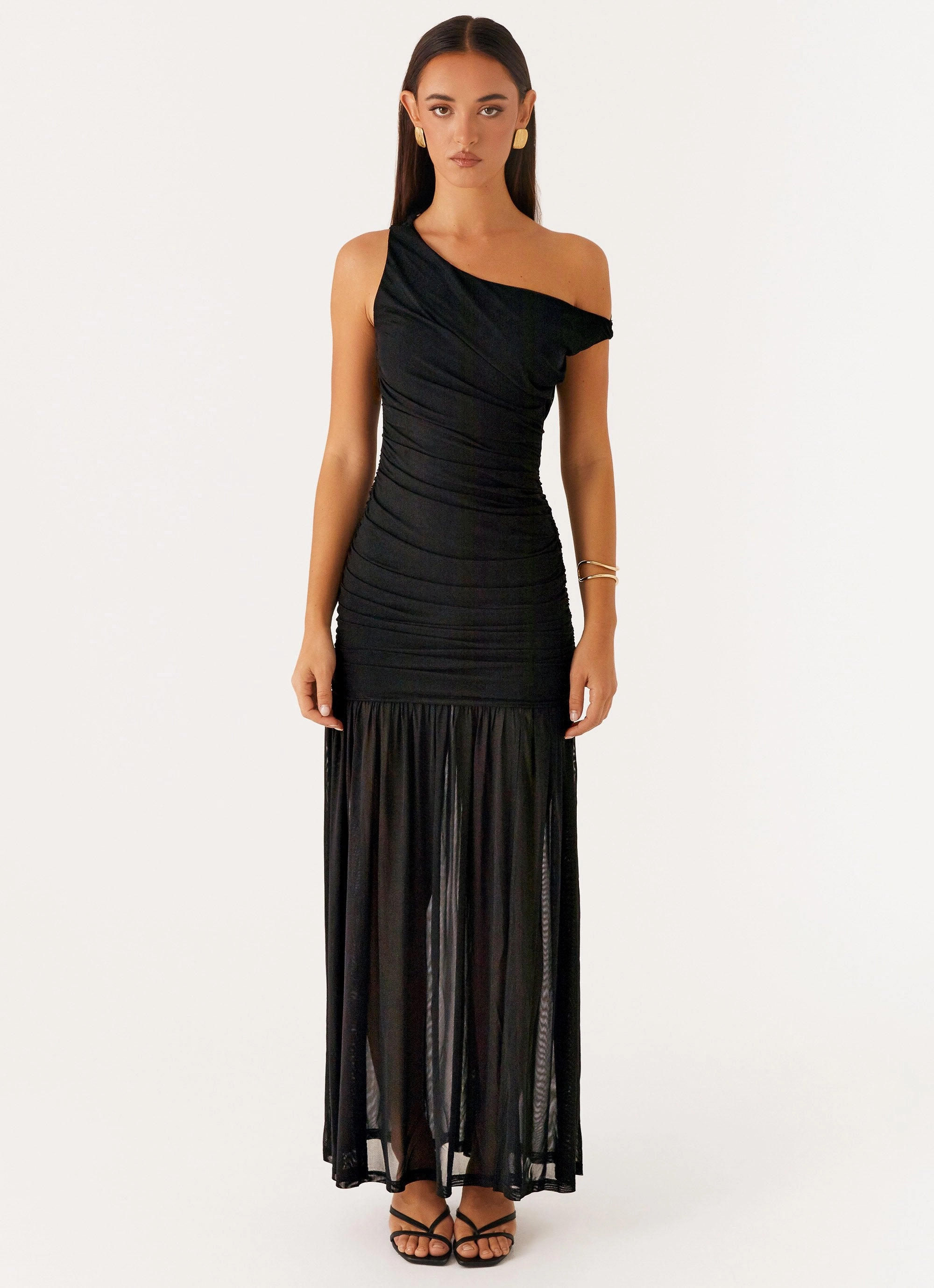 Effortless Tailoring Pavilion Maxi Dress - Black