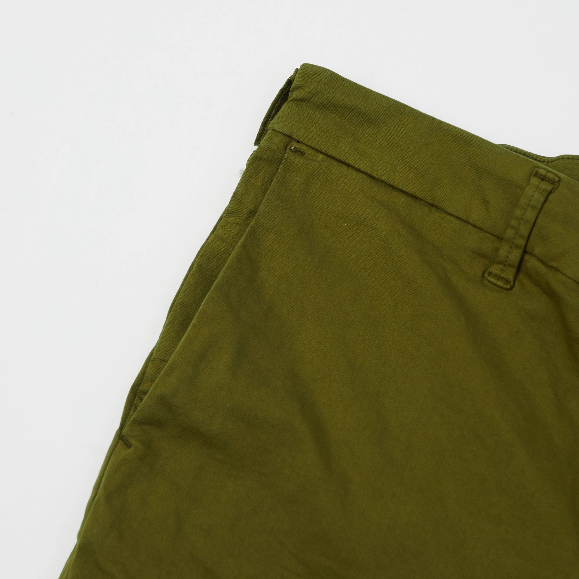 Flattering Design Spellbound Slim Tapered Stretch Chino - Army Green