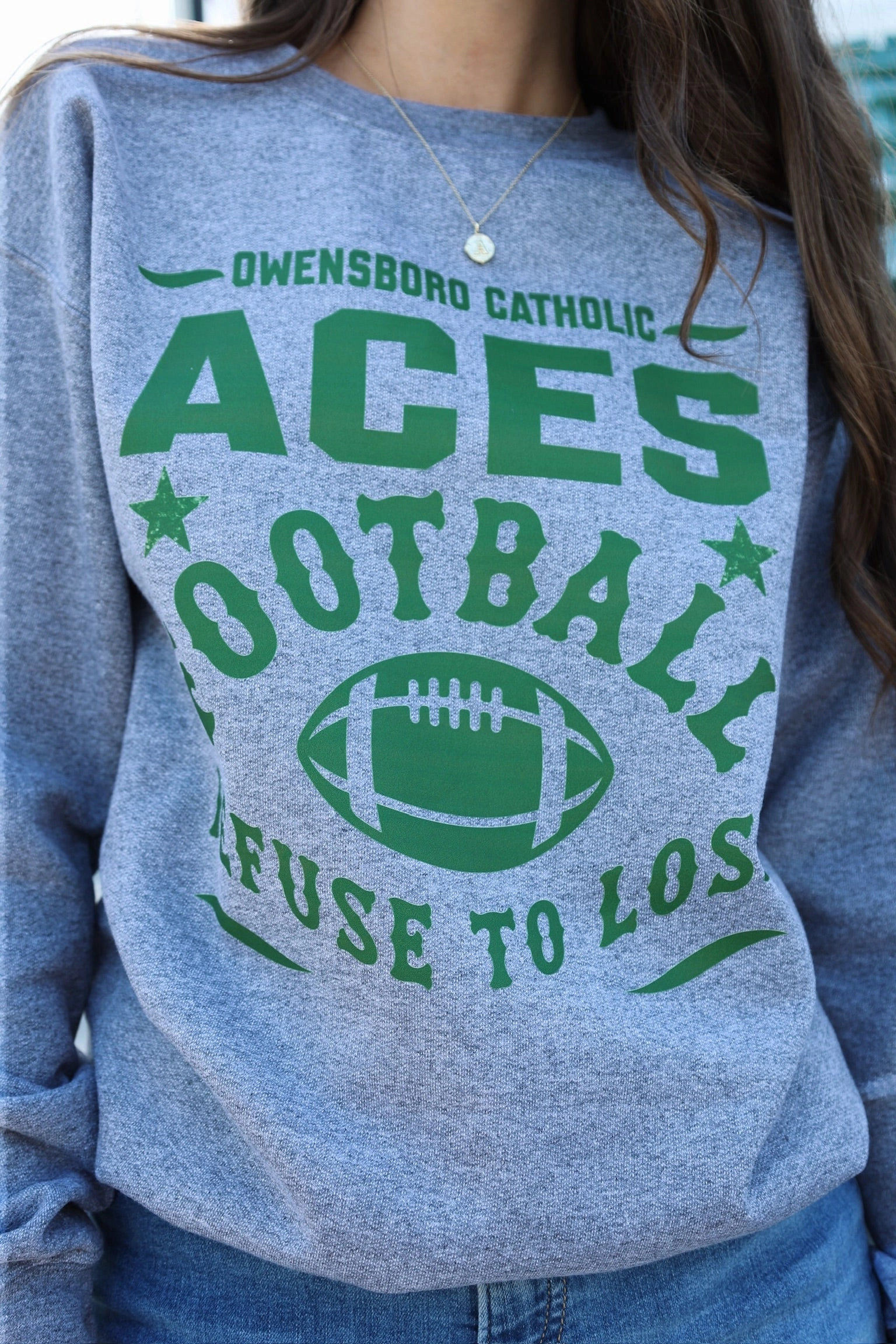 Interlock Knit Refuse to Lose- Aces