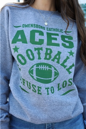 Interlock Knit Refuse to Lose- Aces