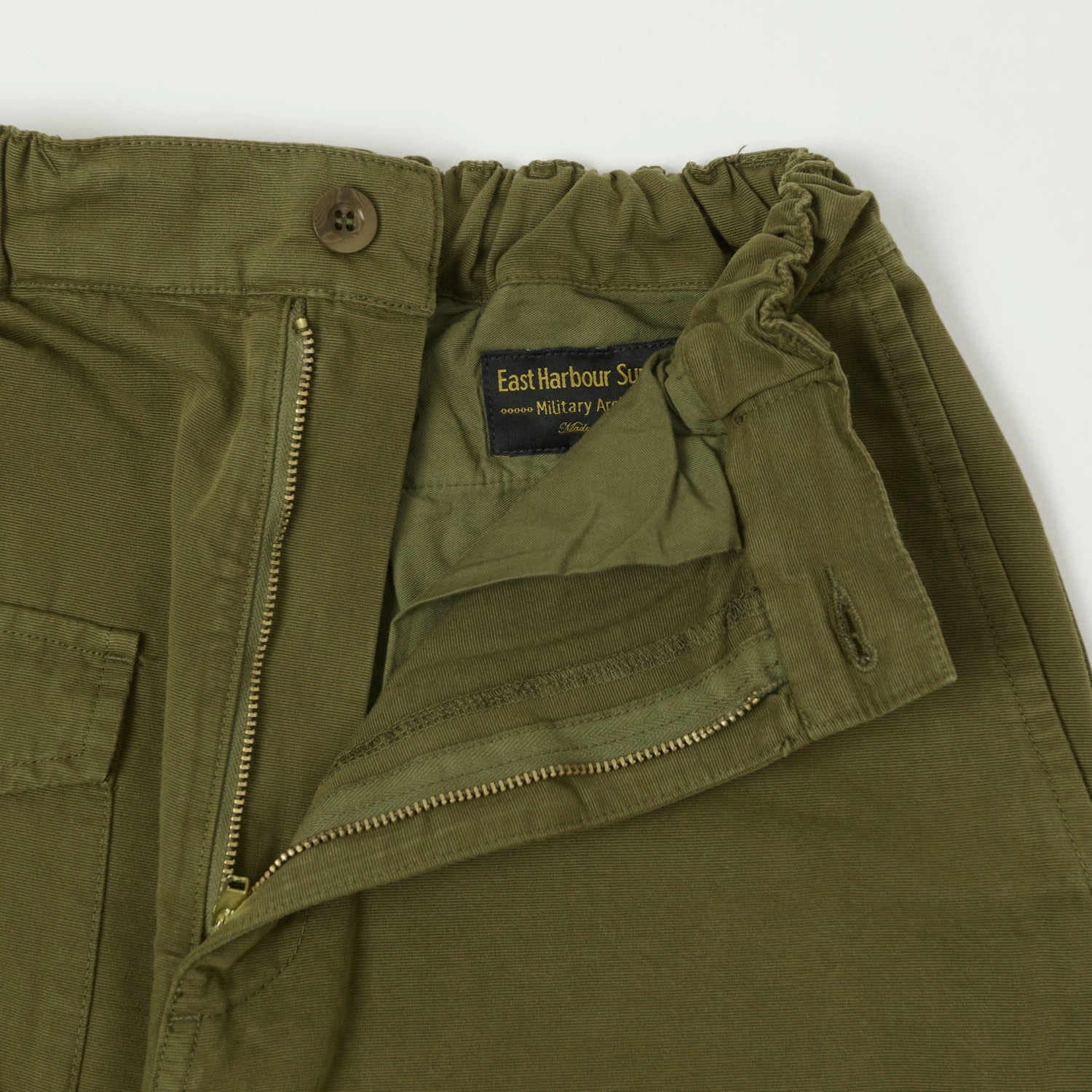 East Harbour Surplus 'Groton 535' Tactical Trouser - Green Modern Fit