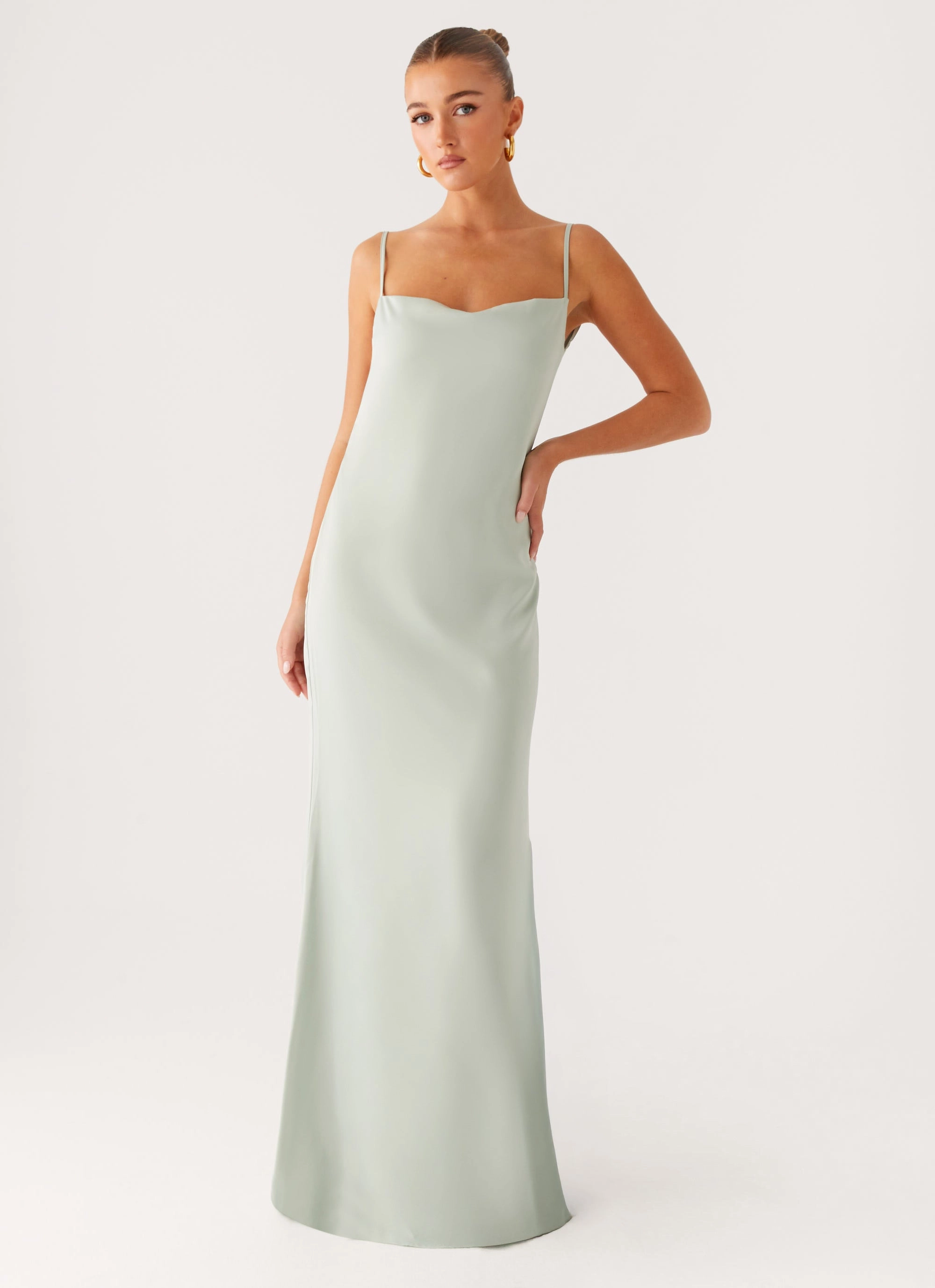 Urban Cool Yves Maxi Dress - Mint