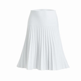 Comfort Control MM SUMMER PLEATED SKIRT- PURE WHITE.