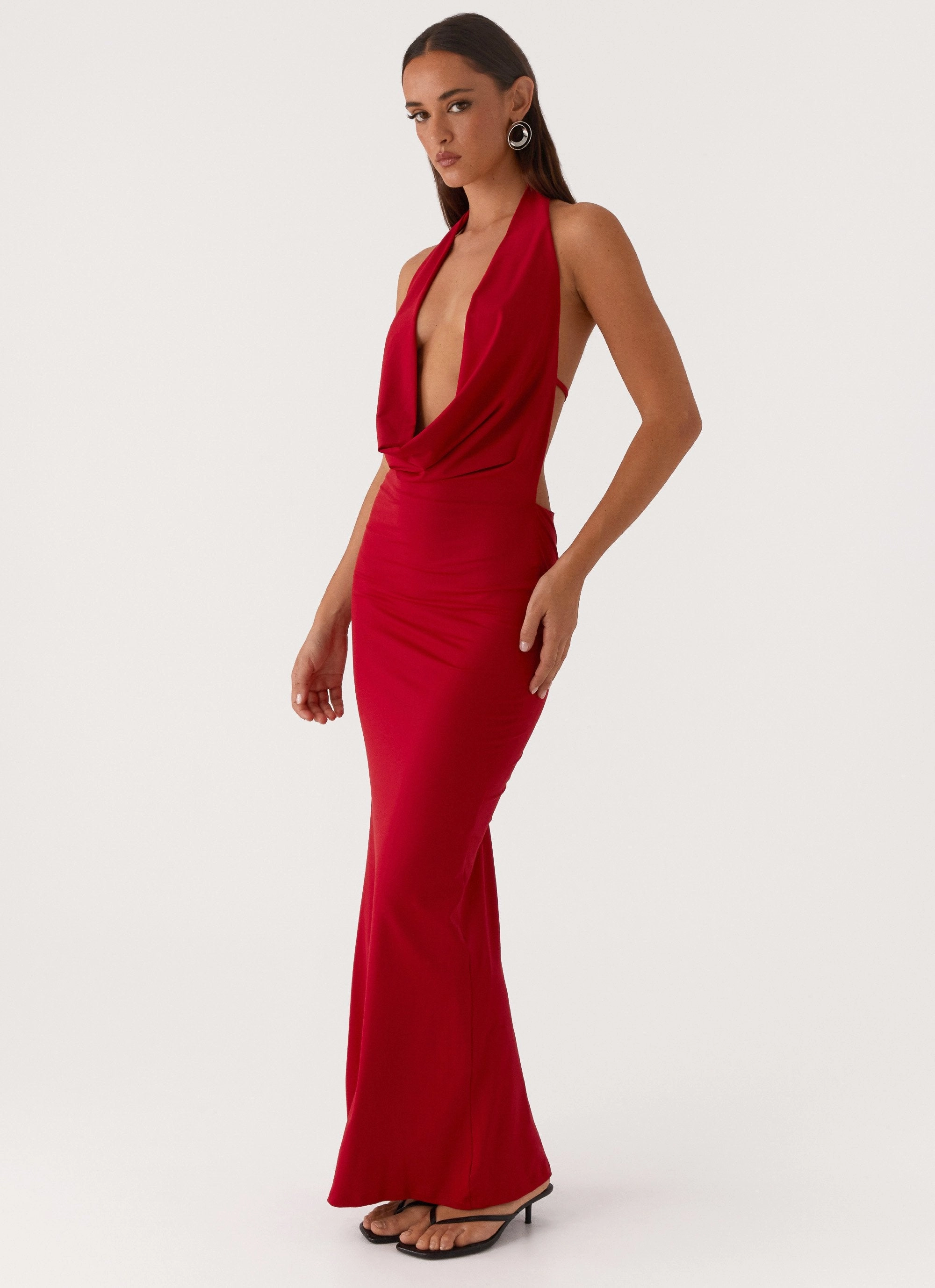 All Day Dedicated Maxi Dress - Red