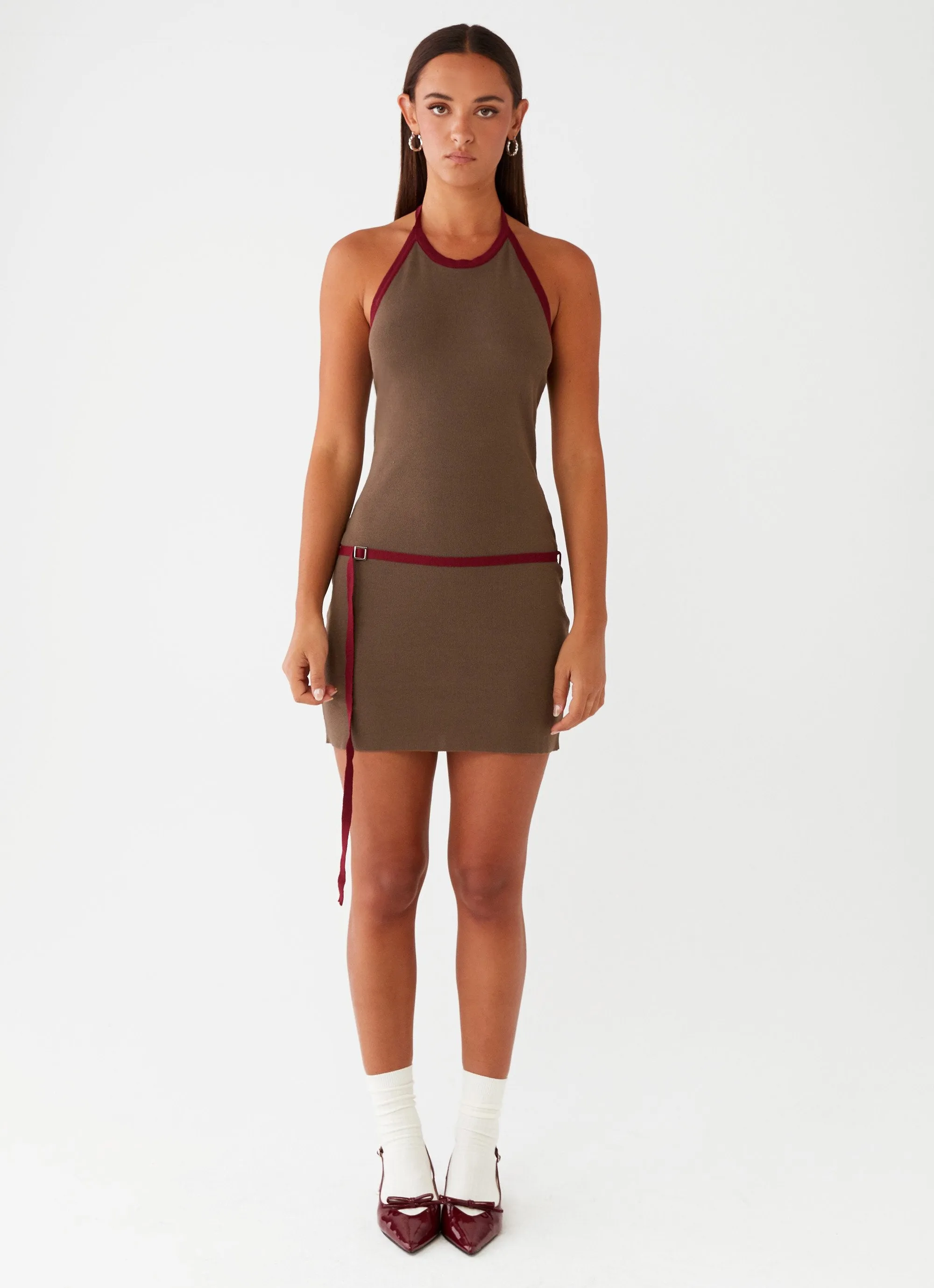 Ferne Mini Dress - Iron Grey Essential Layer