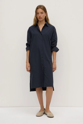 Formal Aura Gloss Accent Tammy Shirt Dress