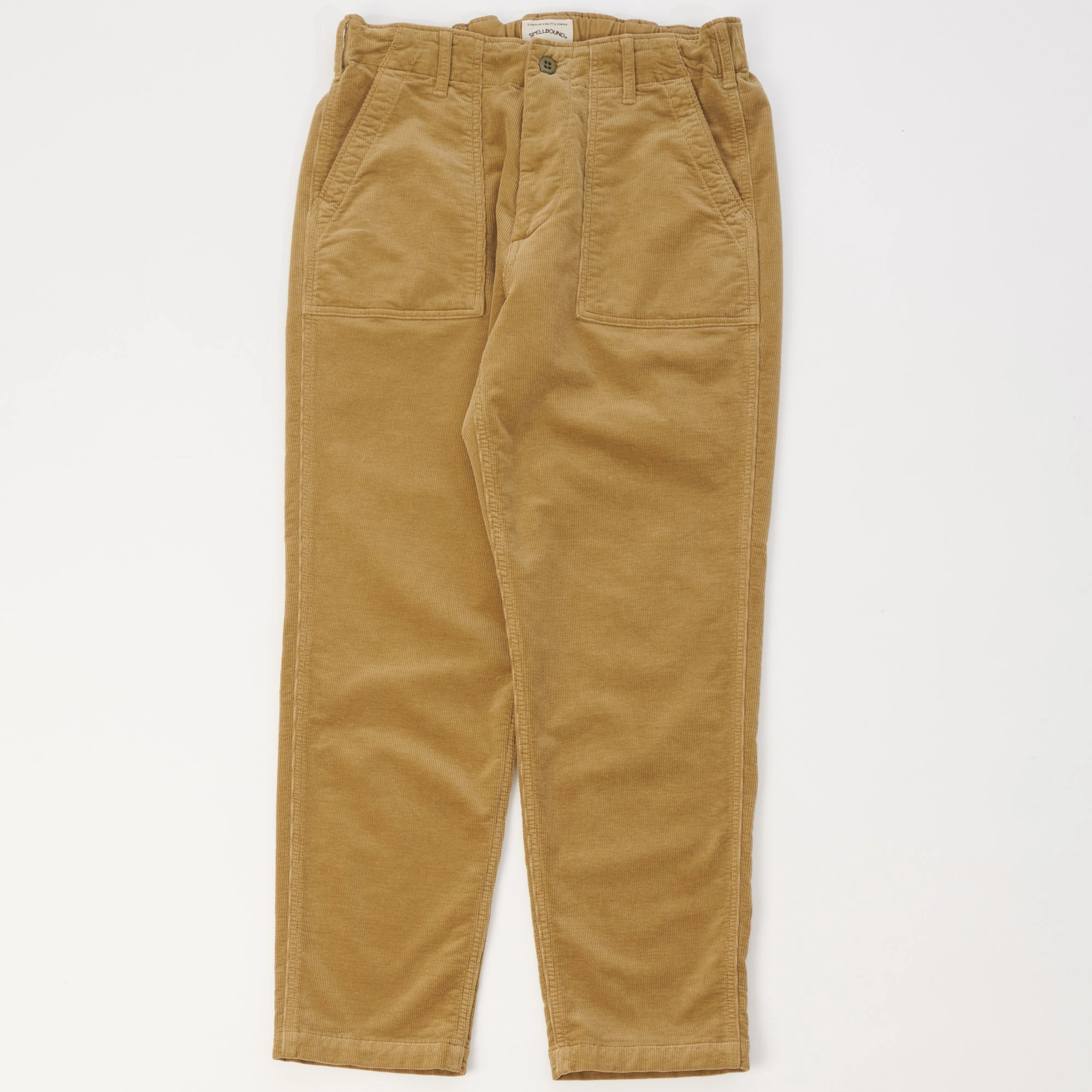 Eco Dye Process Spellbound Corduroy Baker Trouser - Khaki