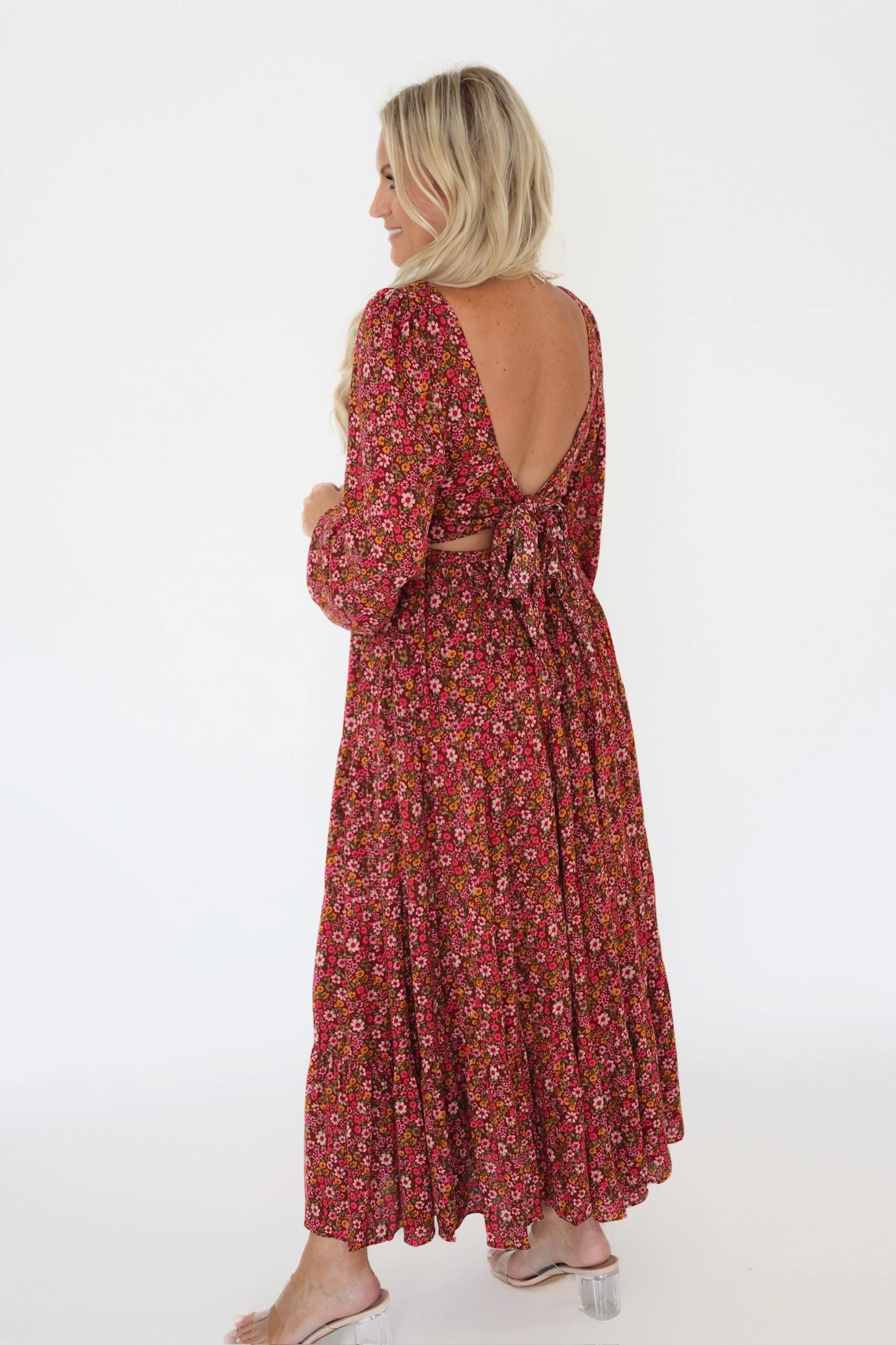 Soft Inner Lining Dreamy Flower Dress