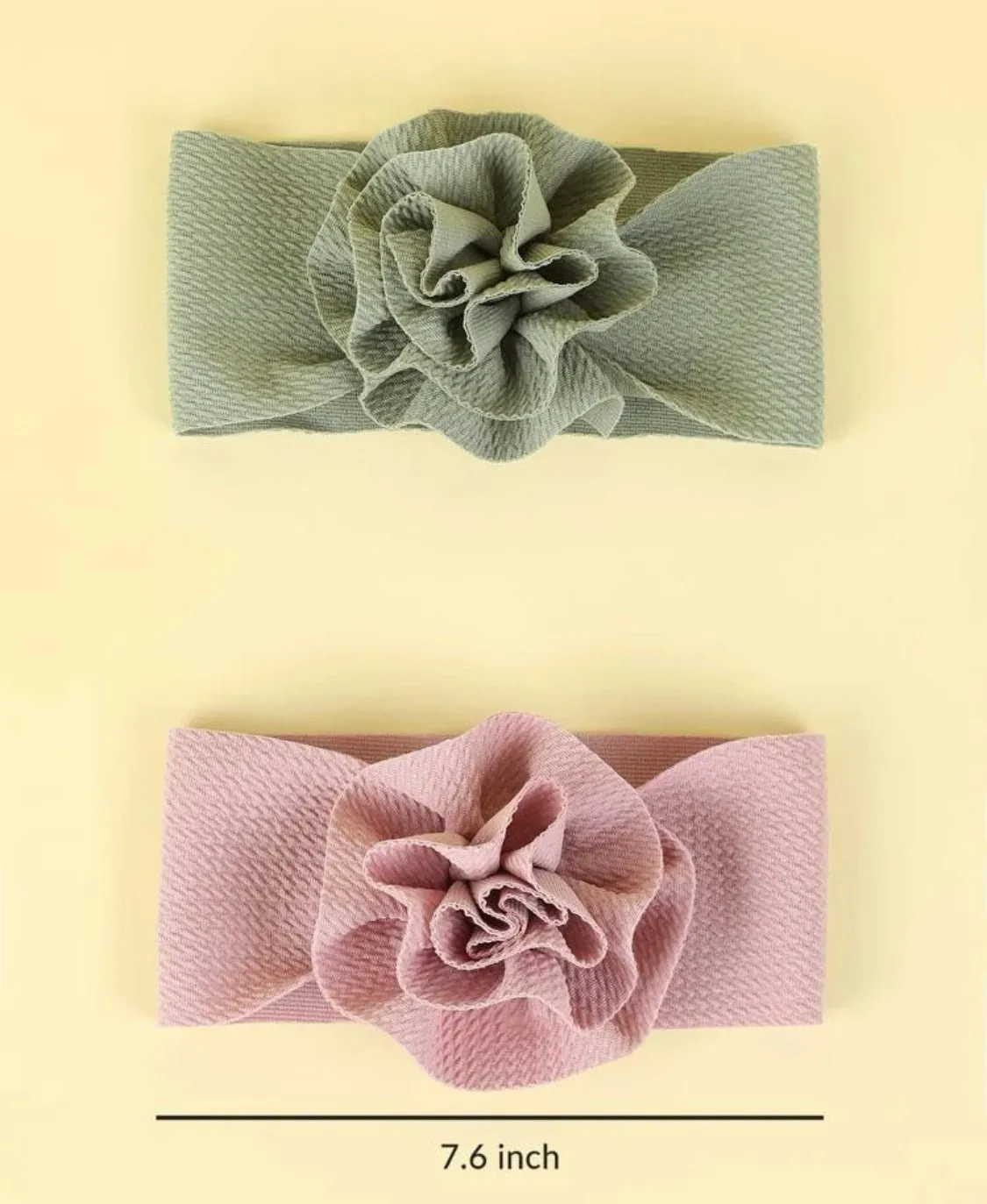Flower Big Bow Head Band