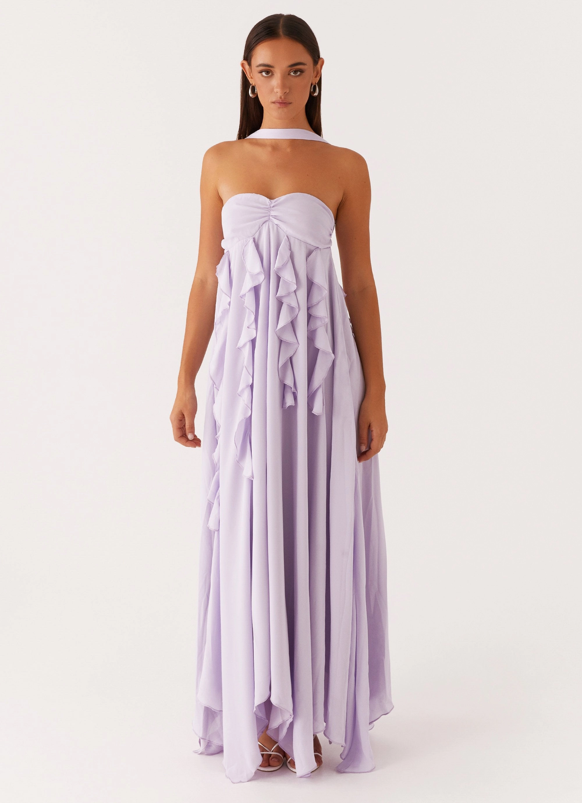 Florence Maxi Dress - Lilac Elegant formal piece