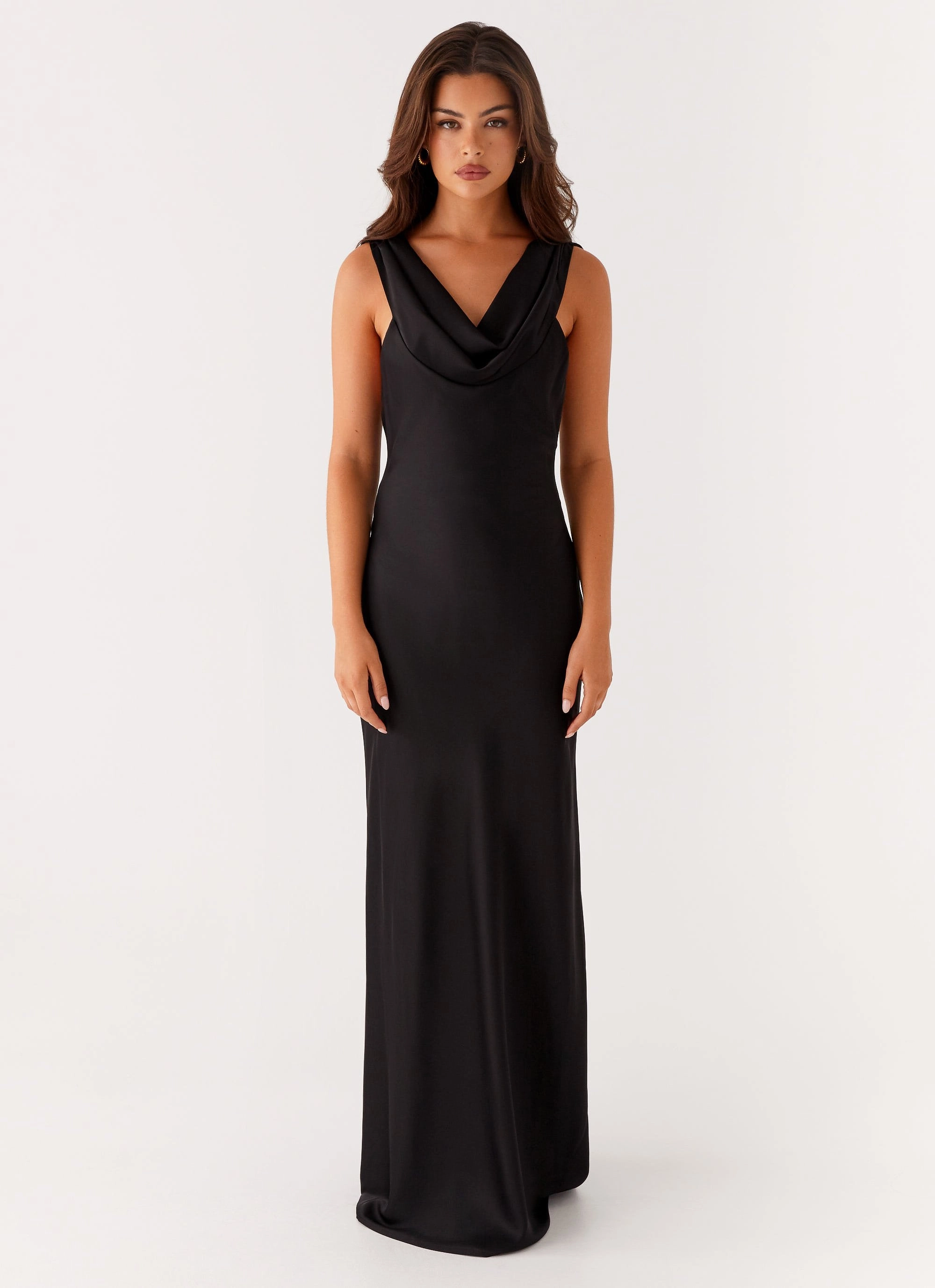 Arya Maxi Dress - Black Work Fit