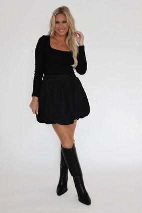 Airflow Mesh Lining Contoured Armhole Design Adelson Bubble Skirt