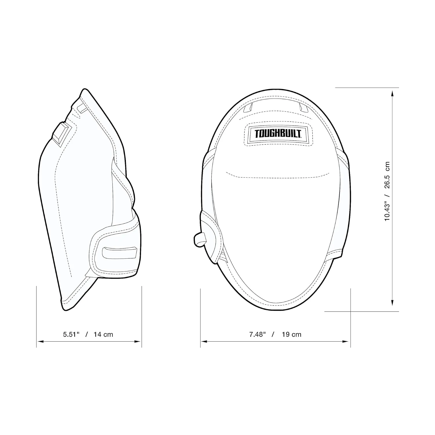 FoamFit Knee Pads