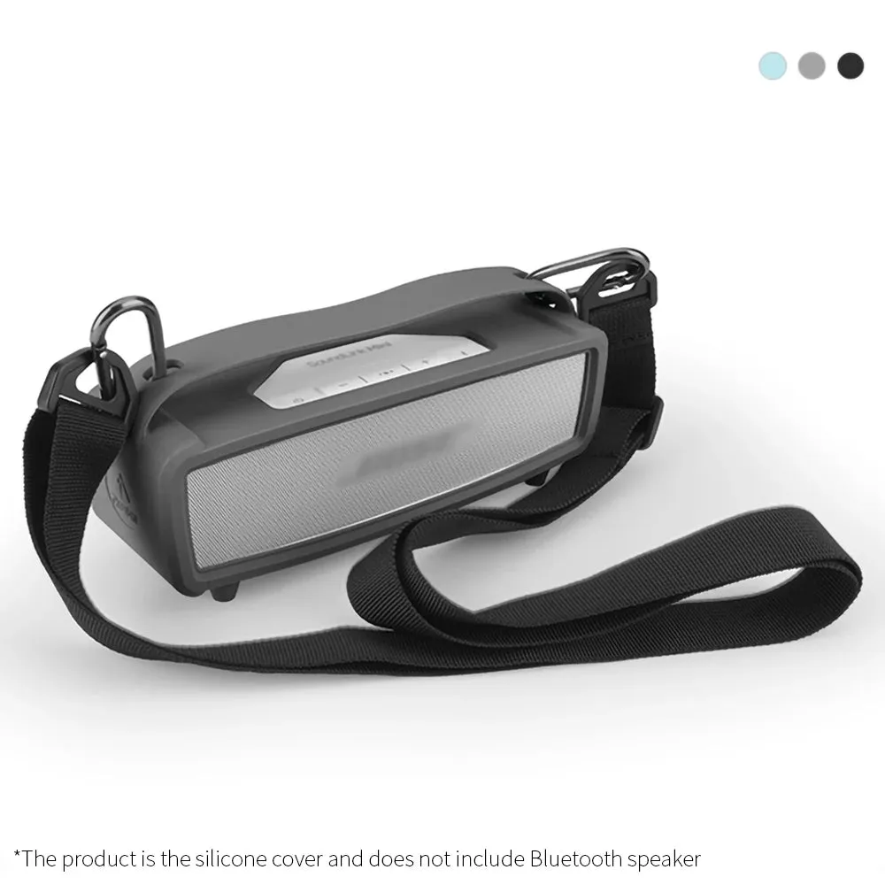 for Bose SoundLink Mini 1/2 Gen Speaker Protect Silicone Case Portable MINI II Speaker Storage Shell Outdoor Carry Sleeve