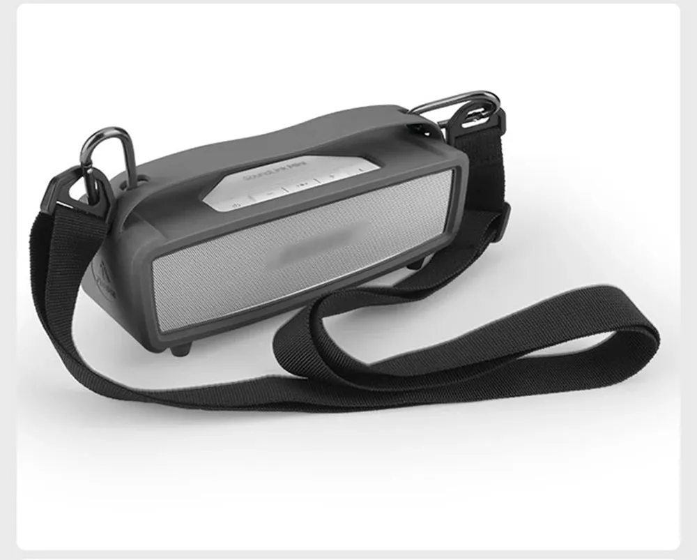 for Bose SoundLink Mini 1/2 Gen Speaker Protect Silicone Case Portable MINI II Speaker Storage Shell Outdoor Carry Sleeve