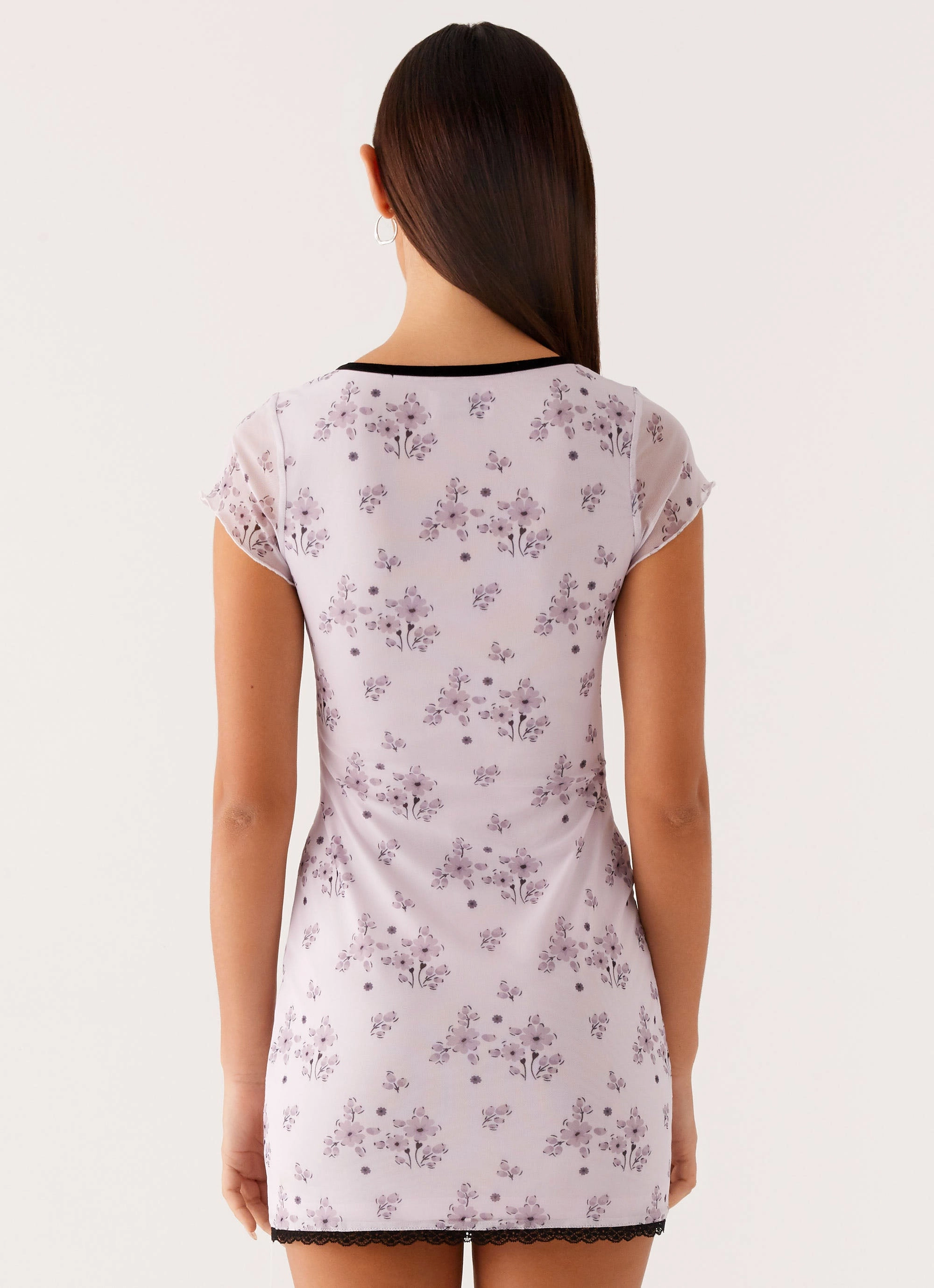 Rocca Mini Dress - Lavender Meadow Business casual