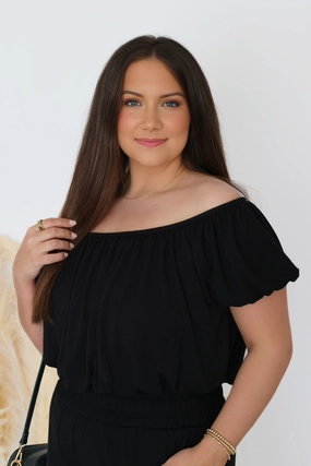 Fortuna Top - Black(FINAL SALE) Airflow Ventilation