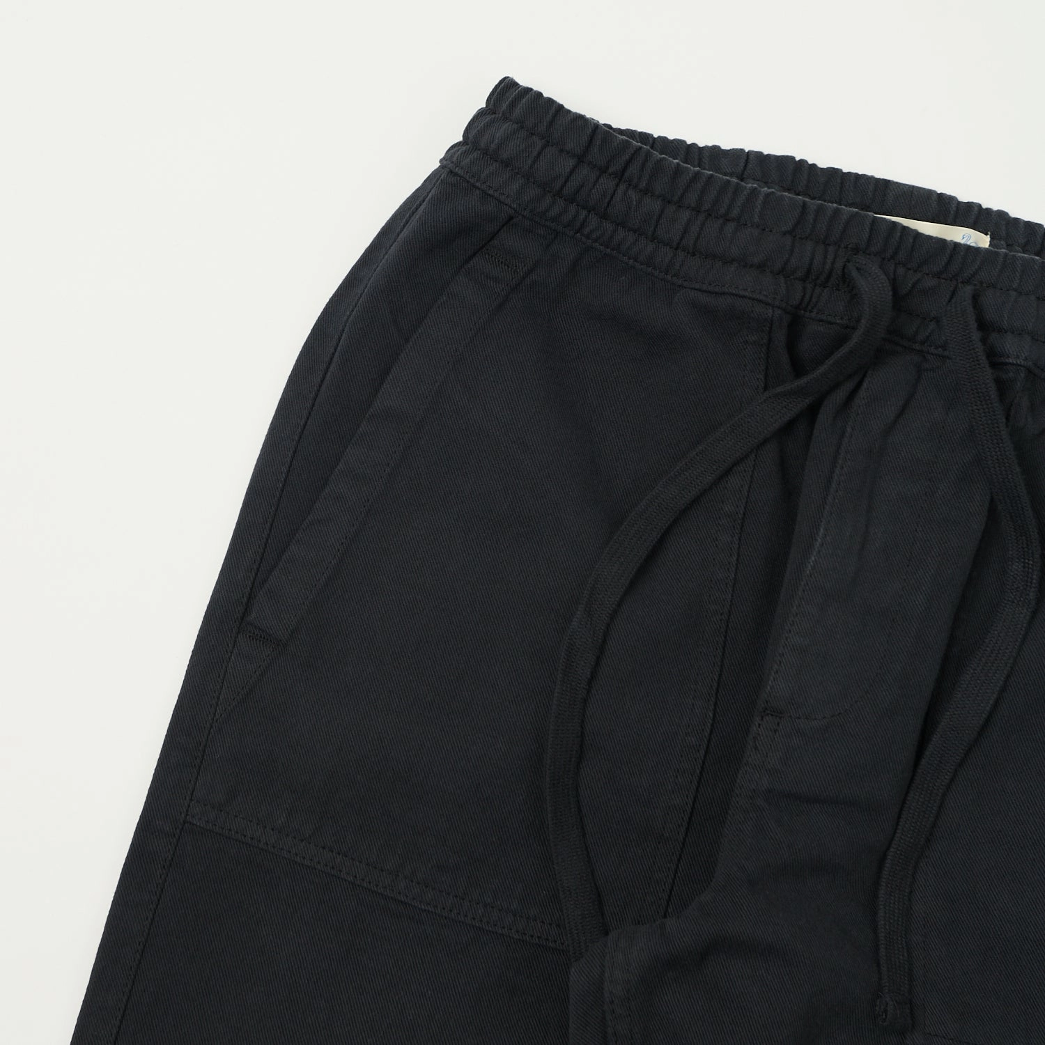 Merz b. Schwanen 'Good Basics' Drawstring Trousers - Charcoal Flattering Shape