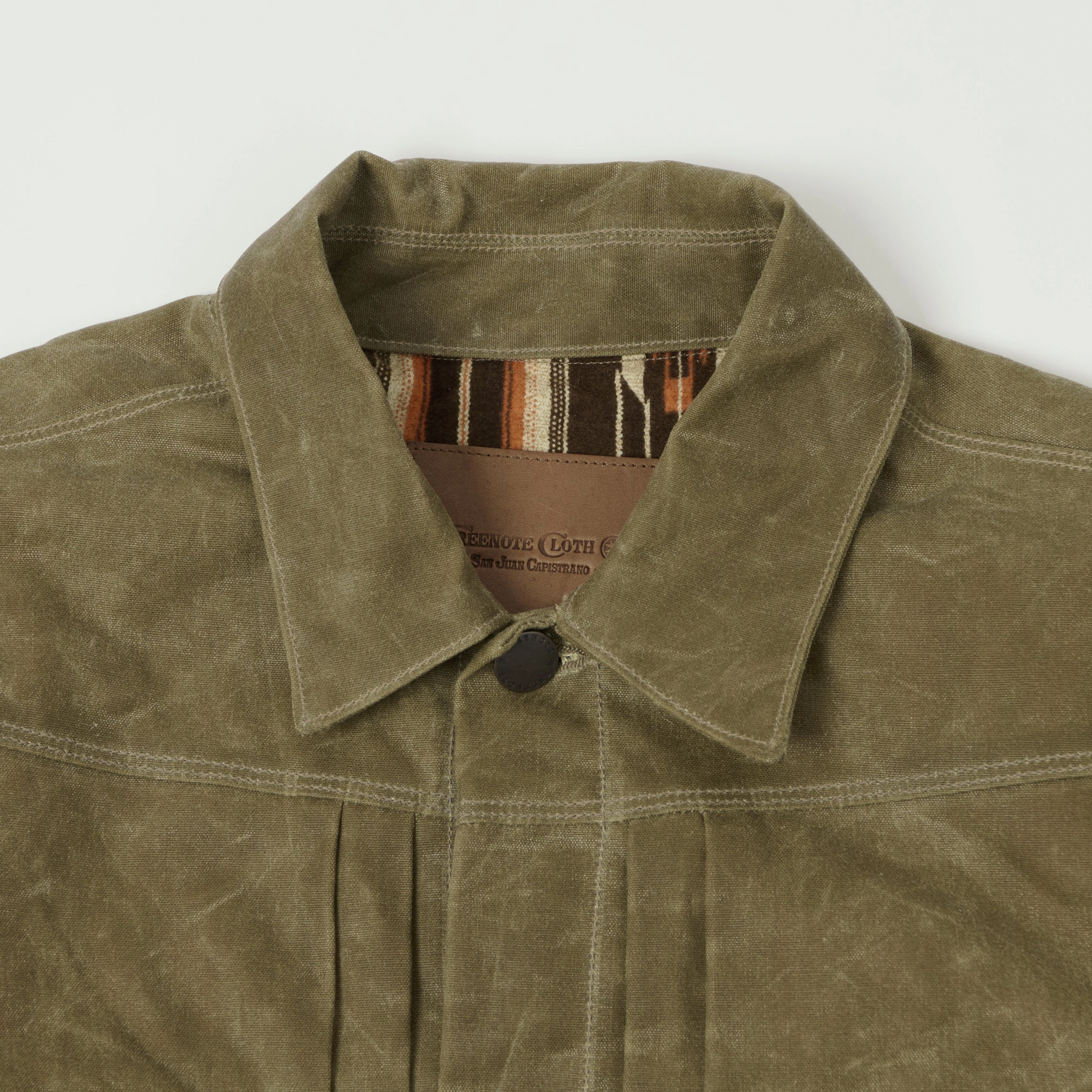CompressionResistant City Ready Wear Freenote Cloth 'Riders' Waxed Canvas Jacket - Tobacco