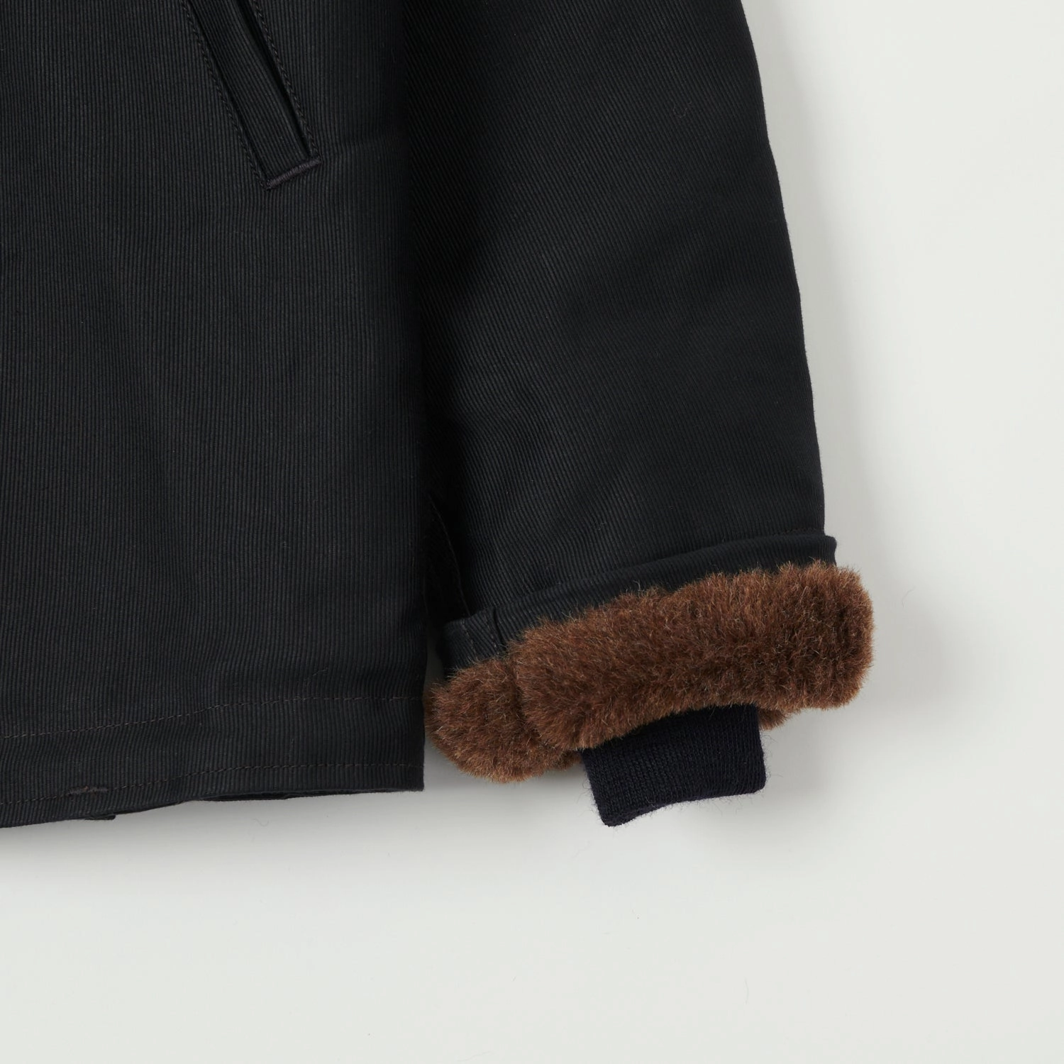 Freewheelers & Co 1940's Type N-1 Deck Jacket - Dark Navy Insulated Design Weatherproof Zipper Seals