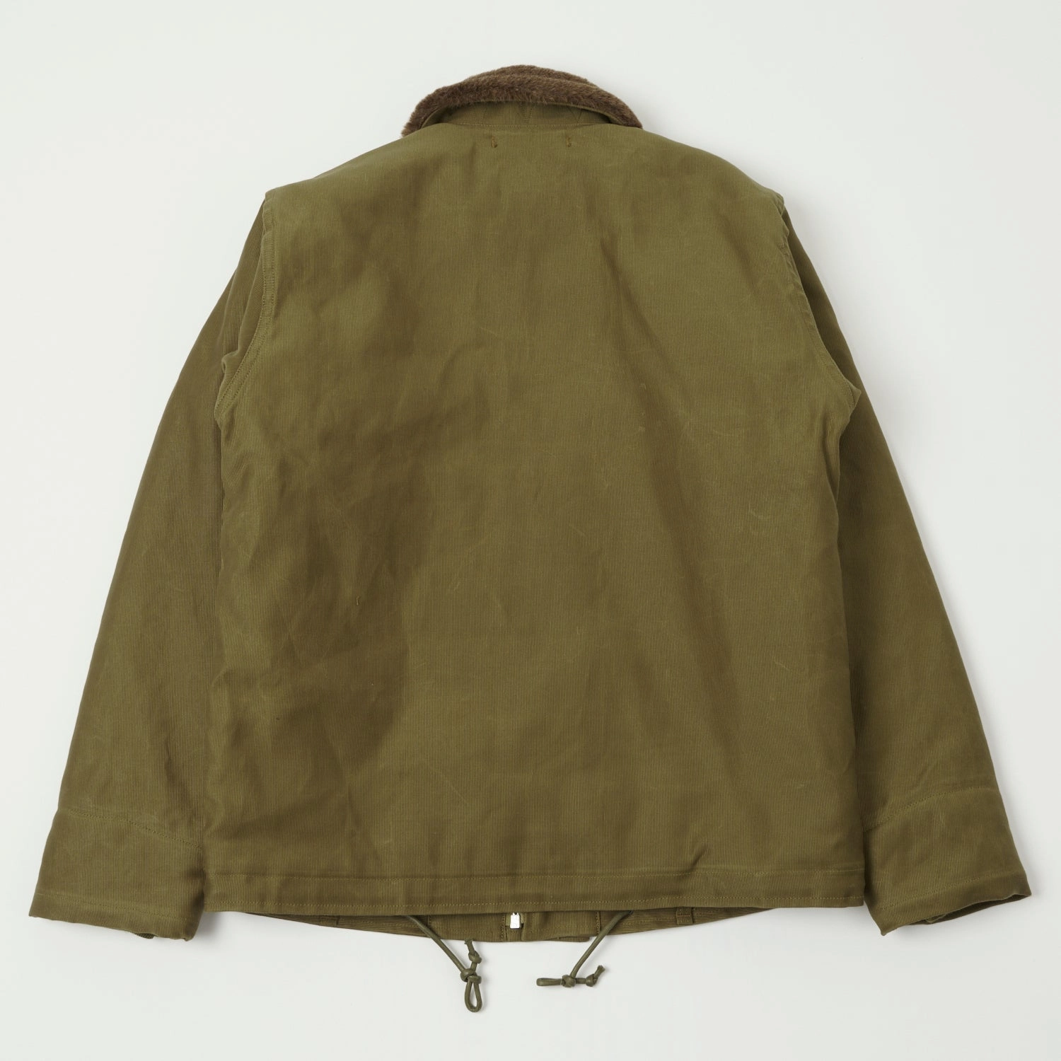 Freewheelers & Co 1940's Type N-1 Deck Jacket - Khaki/Beige Functional Piece Noise Free Fabric