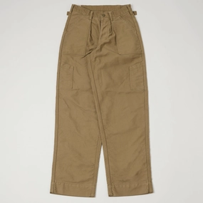 Timeless Utility Moisture control Freewheelers & Co 'USAF Air Crew' Utility Trouser - Khaki Beige