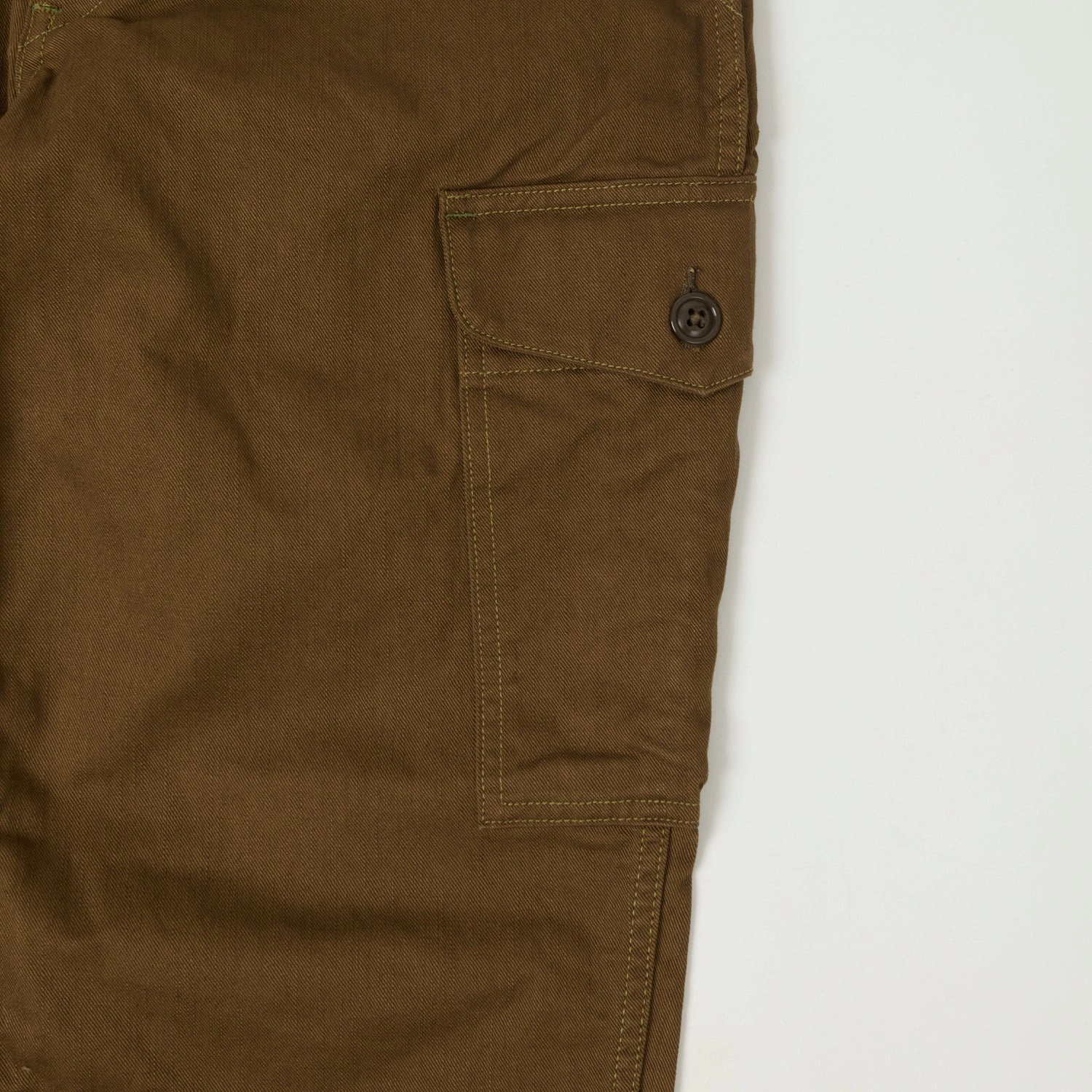 LightweightConstruction Freewheelers & Co Aviators Trouser - Dark Sepia Brown
