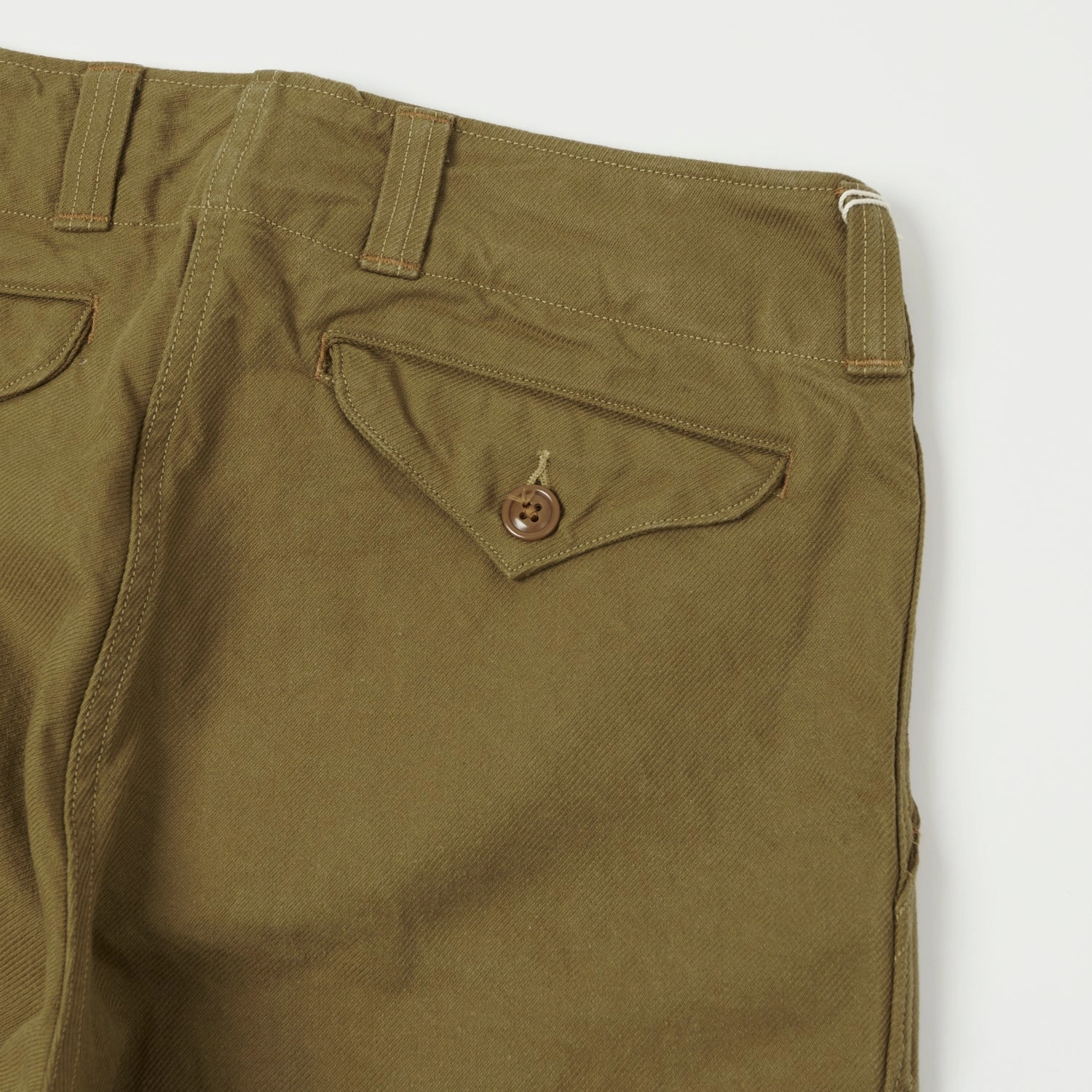 Street Utility Free Movement Freewheelers & Co Aviators Trouser - Yarn-Dyed Dark Beige