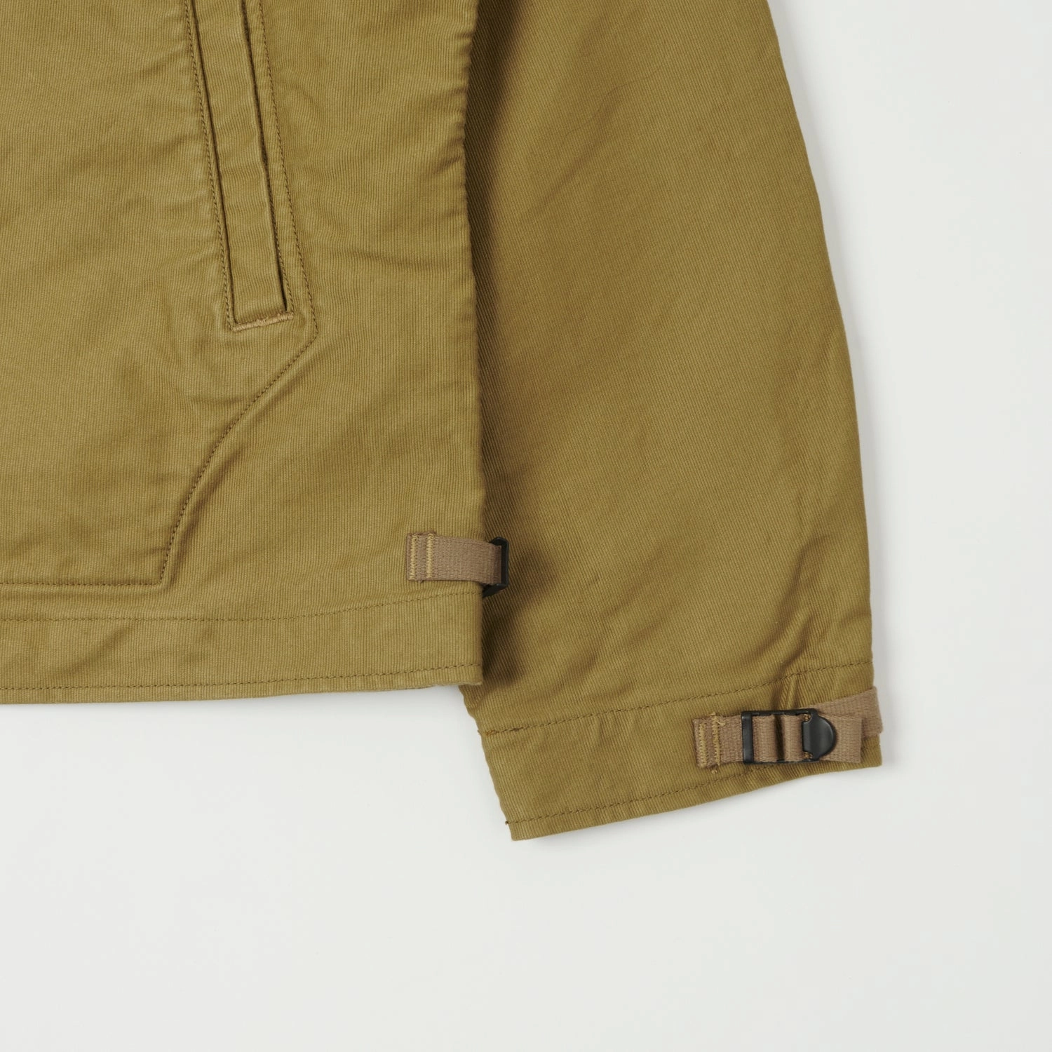 Freewheelers & Co Deck Worker Jacket - Khaki Beige Stylish Basics Windproof Technology