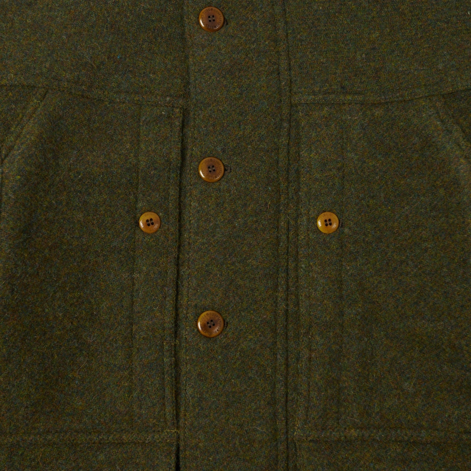 Non Irritating Tags Freewheelers & Co Great Lakes 'Grizzly' Jacket - Grained Olive
