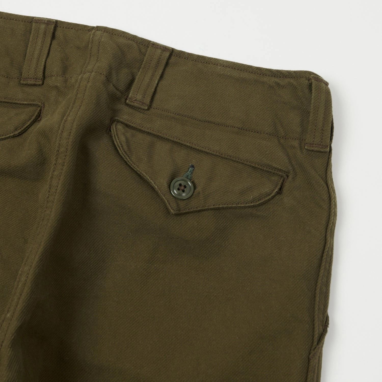 UV protection coating Performance Design Fit Freewheelers & Co Military 'Aviators' Trouser - Dark Olive
