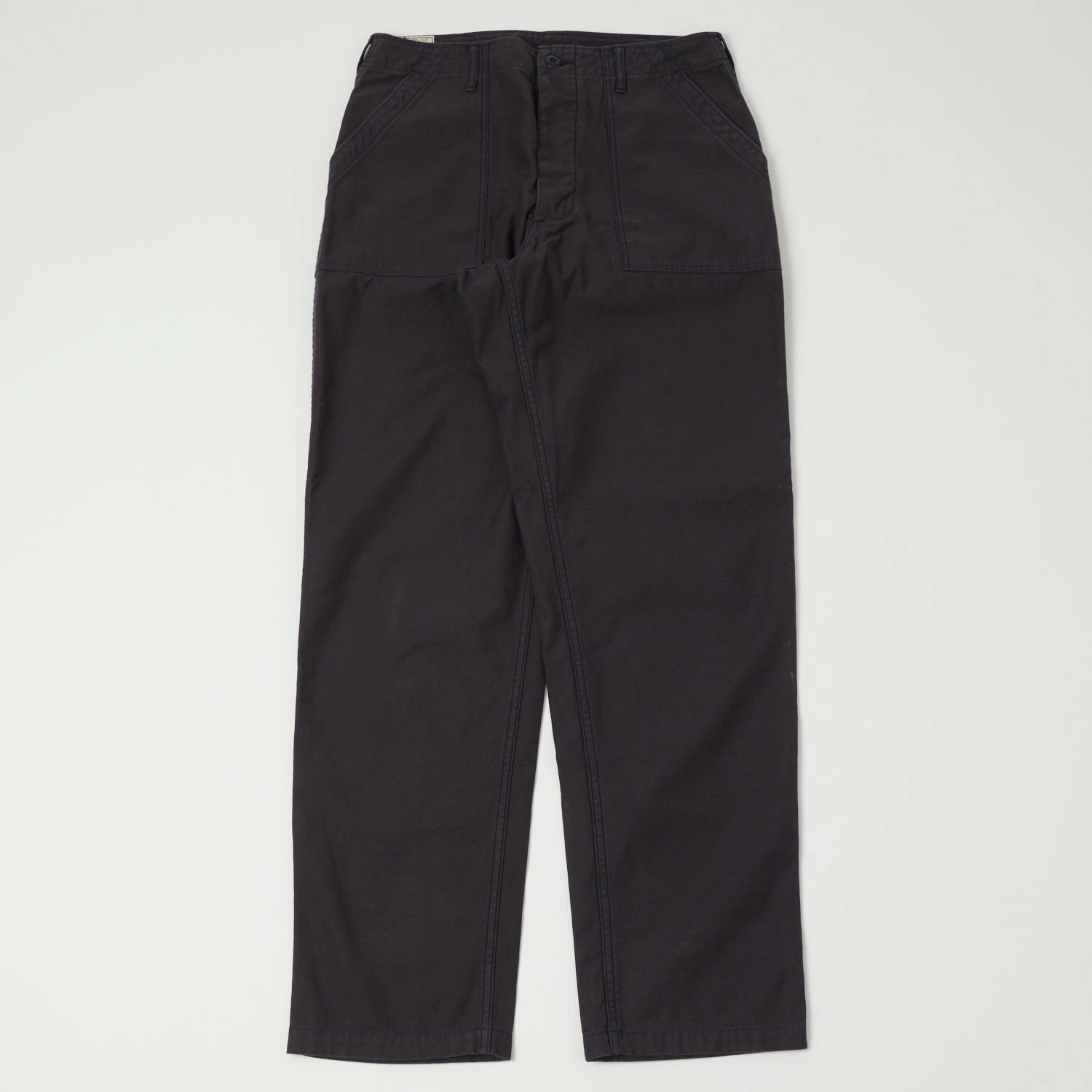 Quick Dry Technology Flexible Performance Wear Freewheelers & Co Military Utility Trouser - Eggplant Navy