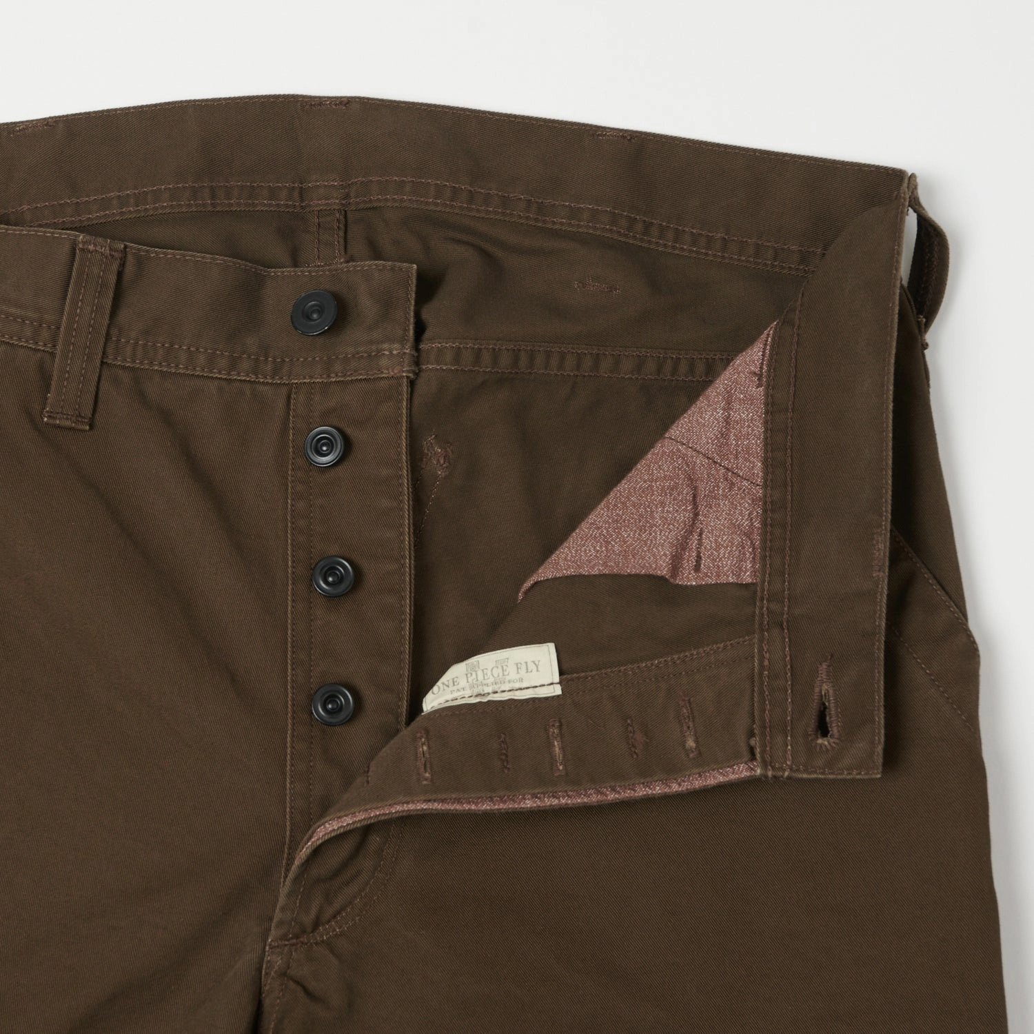 Freewheelers & Co Union Special Overalls ??Grease Monkey?? Overall Trousers - Dark Brown Warm Fit