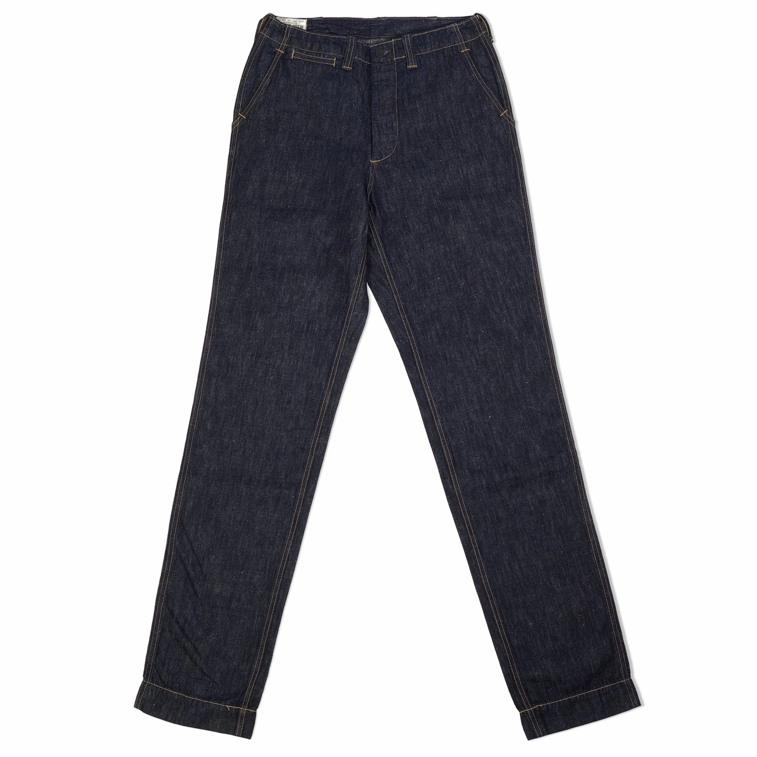Freewheelers & Co USMC M-1942 9.5oz Regular Straight Denim Trouser - One Wash Layered Comfort