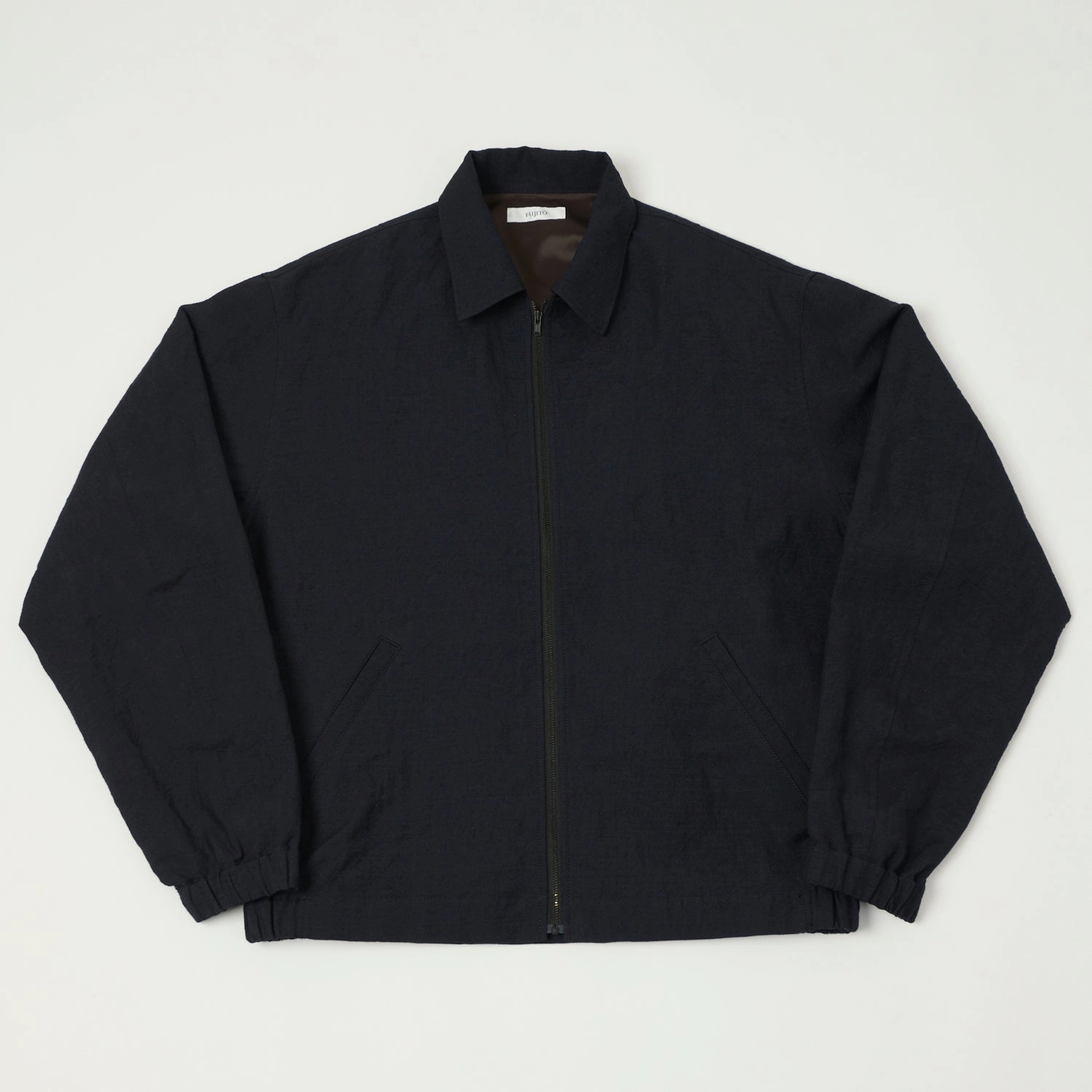 Fujito Zip Up Blouson - Dark Navy Airflow Optimization Magnetic Closure System